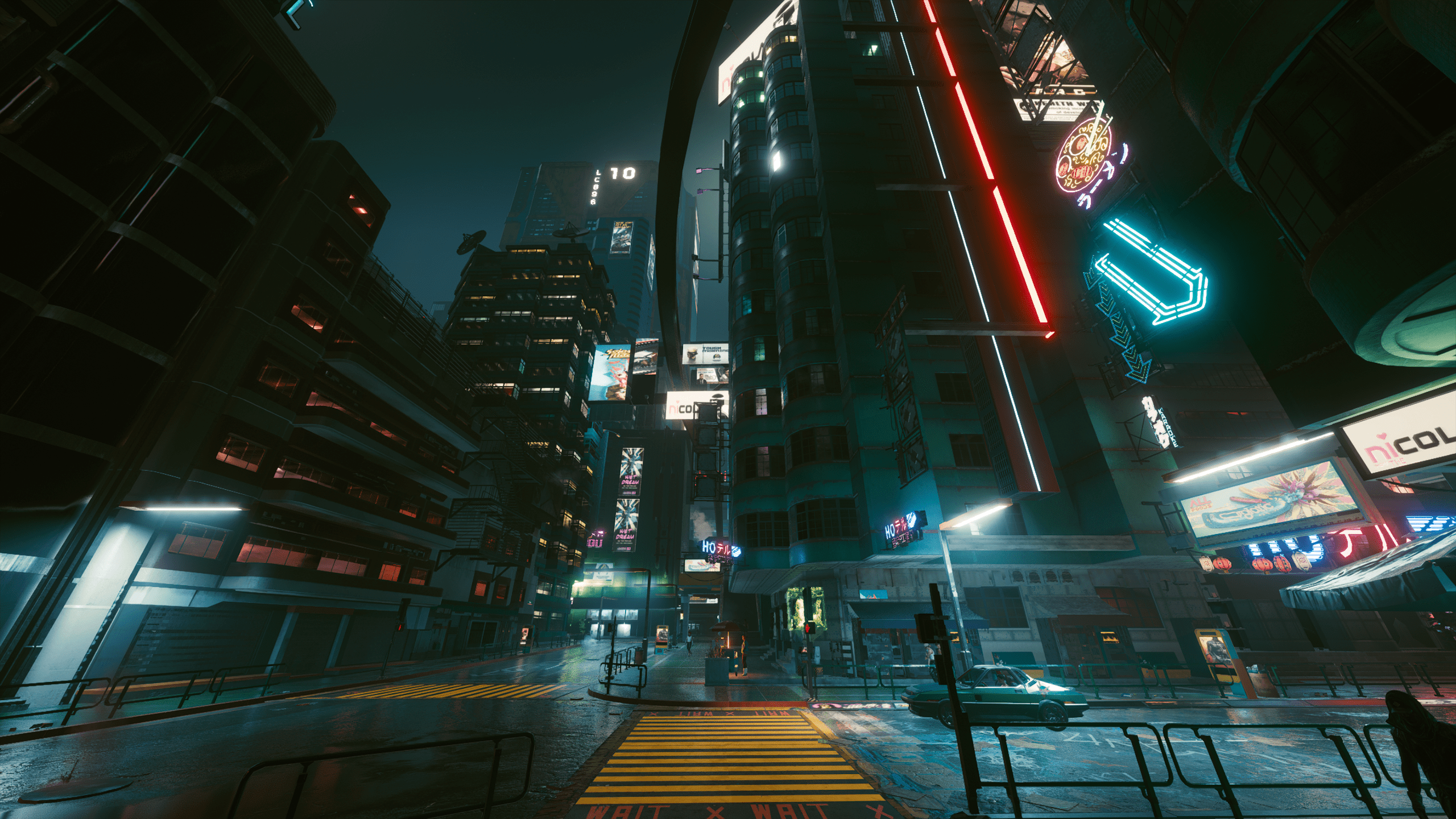 2560x1440 NightCity wallpaper 1440p x2