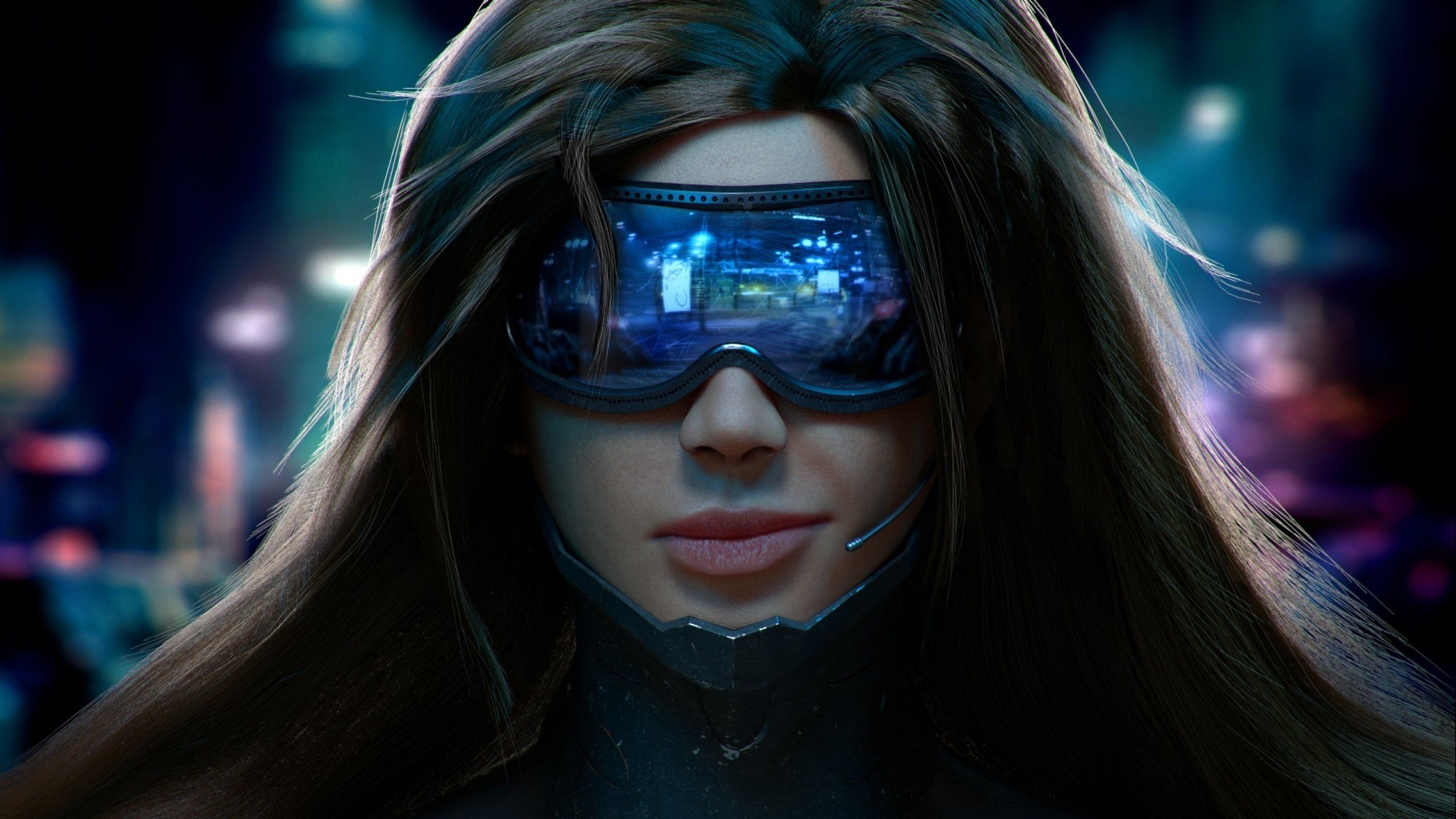 2560x1440 cyberpunk Wallpaper HD / Desktop and Mobile Background