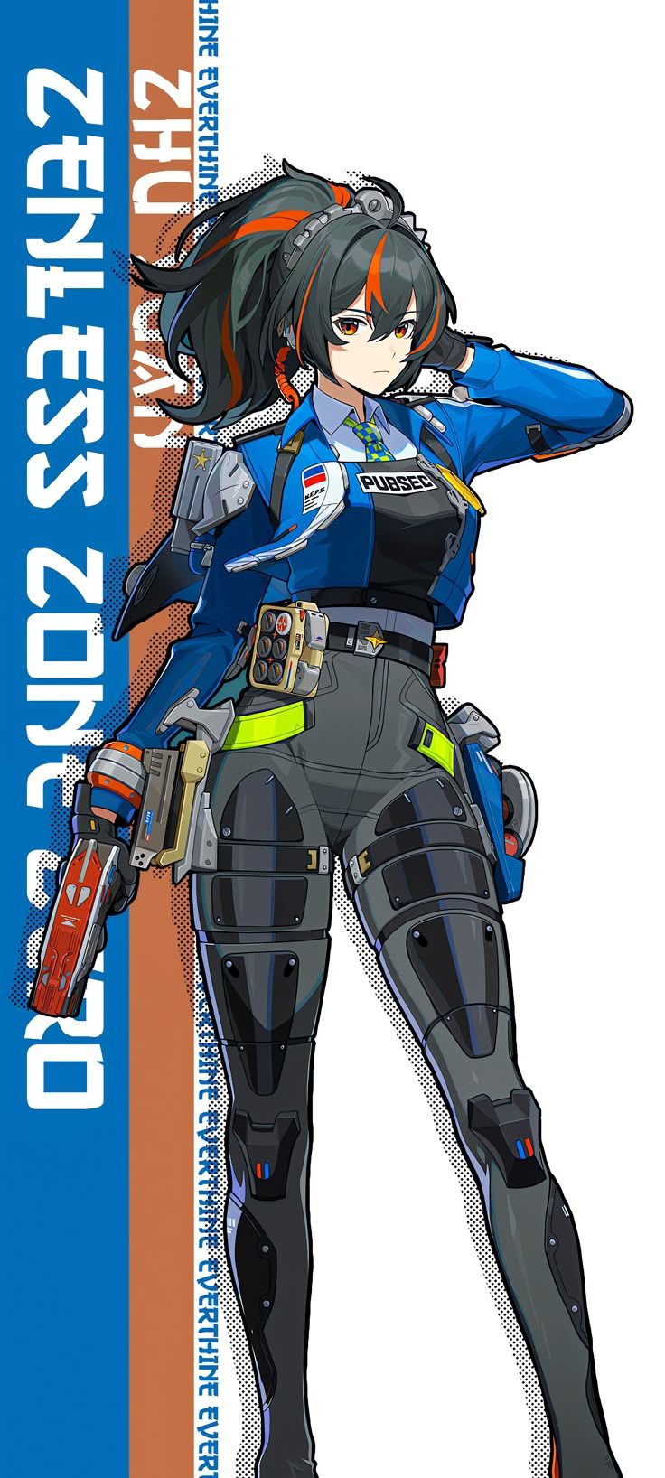 736x1636 Zenless Zone Zero. Zhu Yuan wallpaper