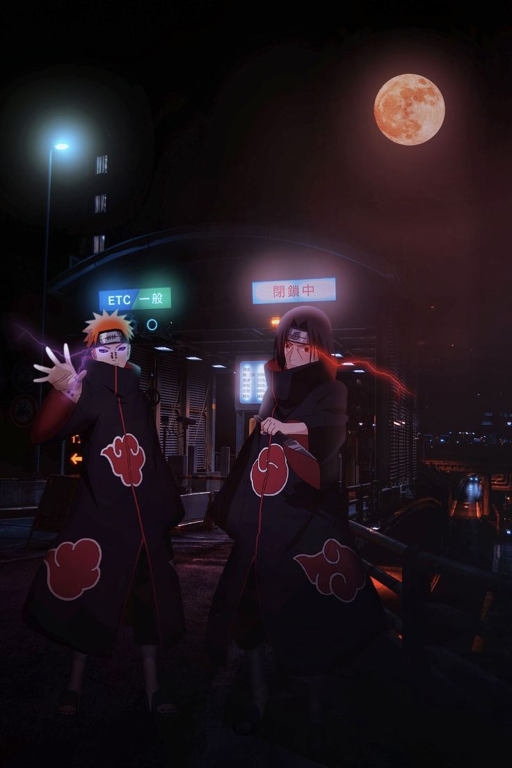 736x1104 Itachi x Pain
