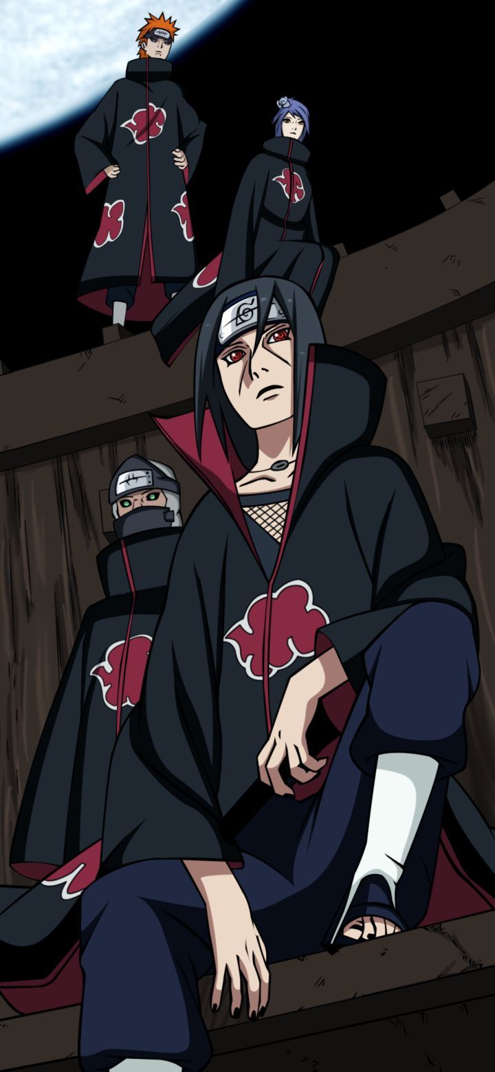 720x1560 Phone wallpaper: Akatsuki (Naruto), Obito Uchiha, Kisame Hoshigaki, Anime, Naruto, Pain (Naruto), Sasuke Uchiha, Itachi Uchiha, Hidan (Naruto), Sasori (Naruto) 1085378