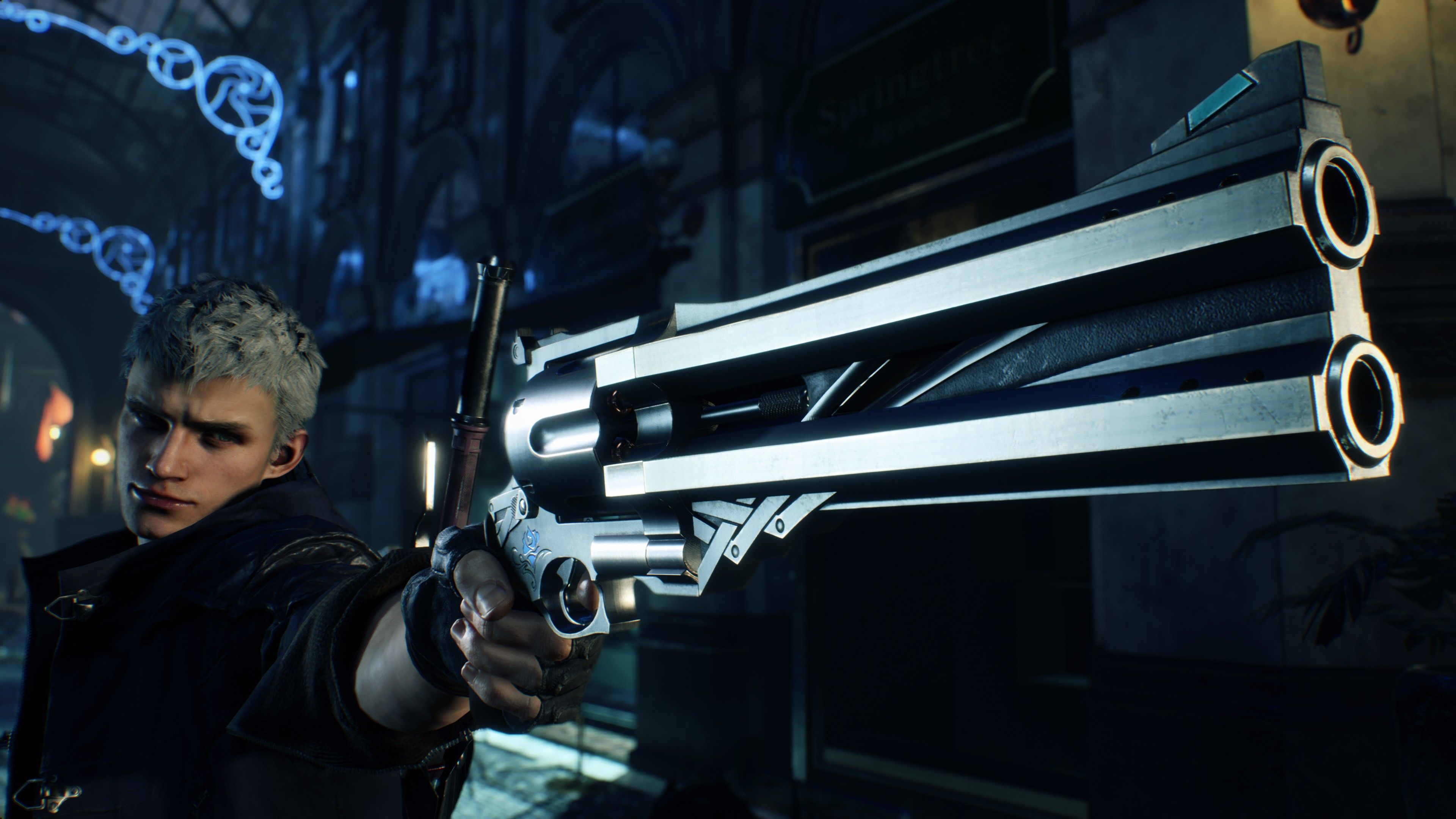 3840x2160 Nero With Gun 4K HD Devil May Cry 5 Wallpaper