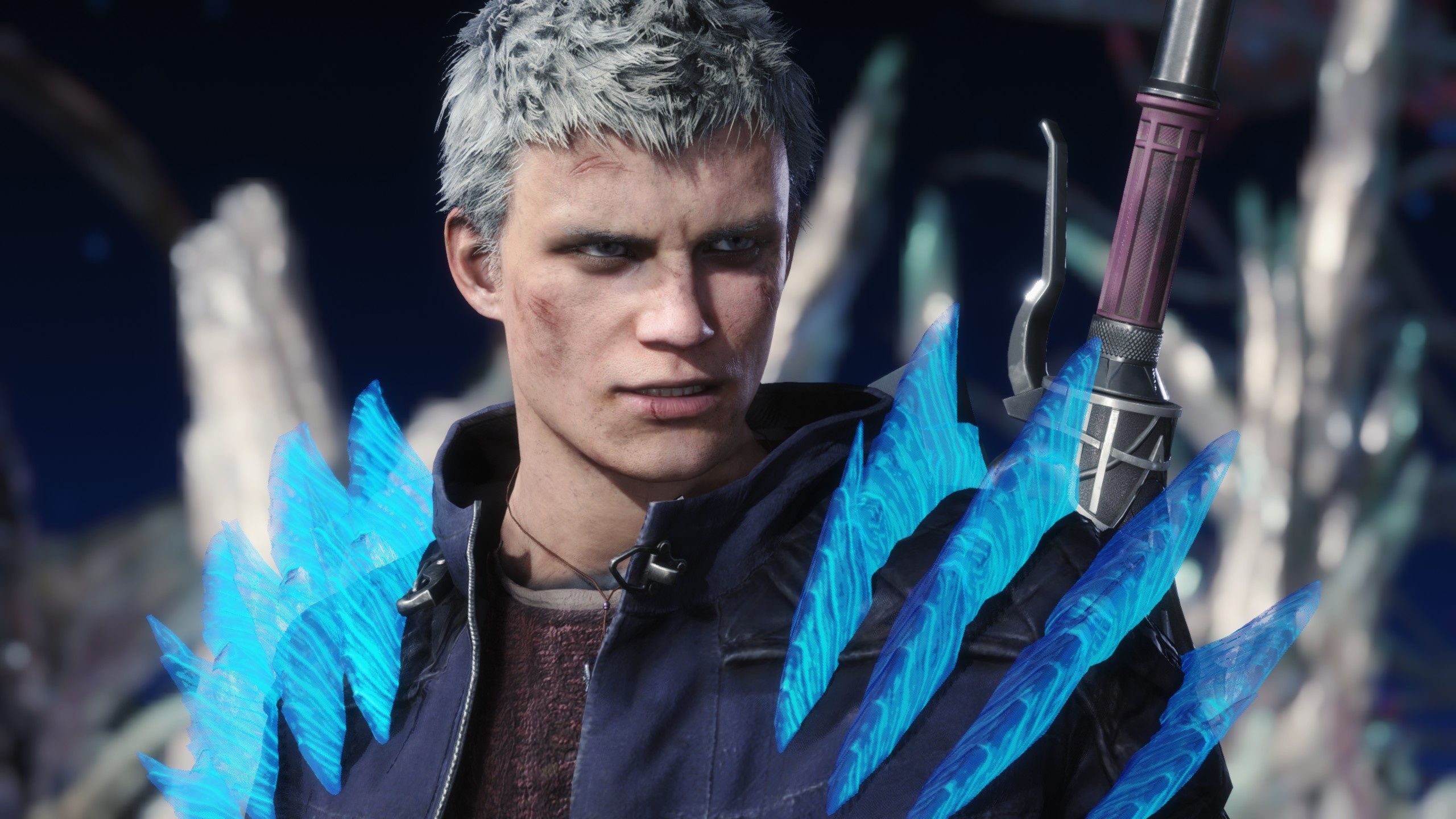 2560x1440 Wallpaper devil, Nero, Devil May Cry trigger, DMC 5 for mobile and desktop, section игры, resolution 2560x1440