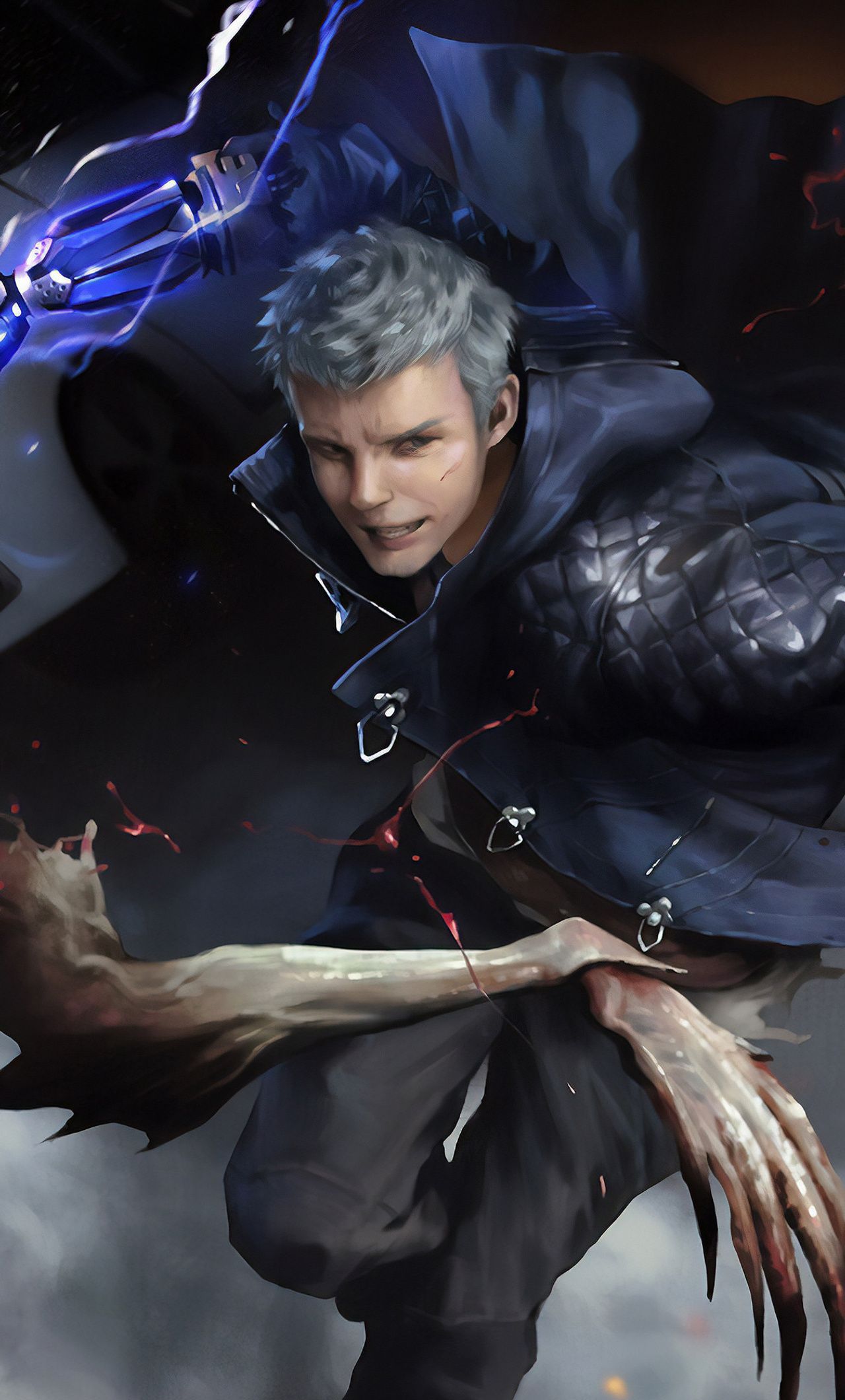 1280x2120 Nero In Devil May Cry 5 4k Art iPhone , HD 4k Wallpaper, Image, Background, Photos and Picture