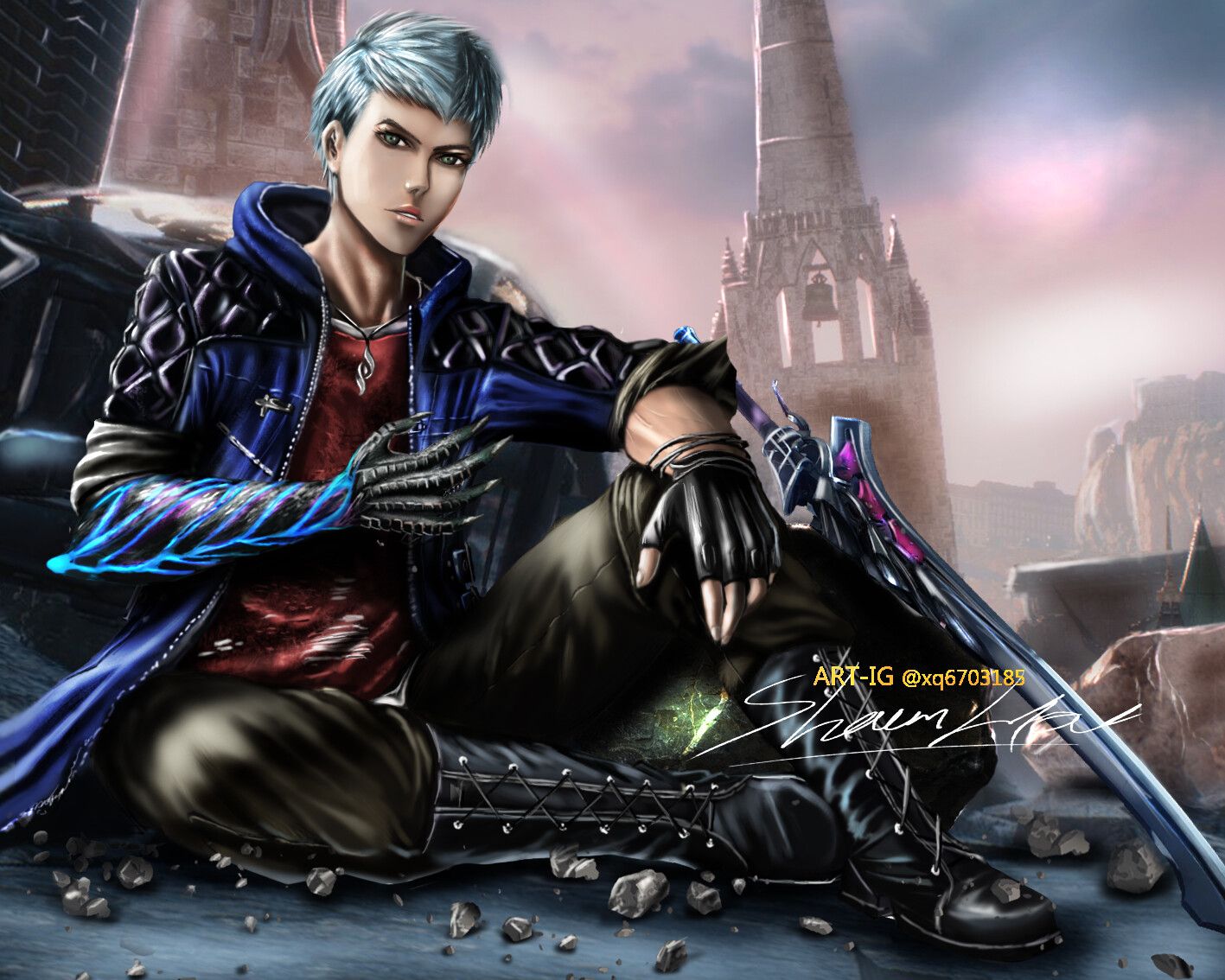 1417x1134 Devil May Cry 5