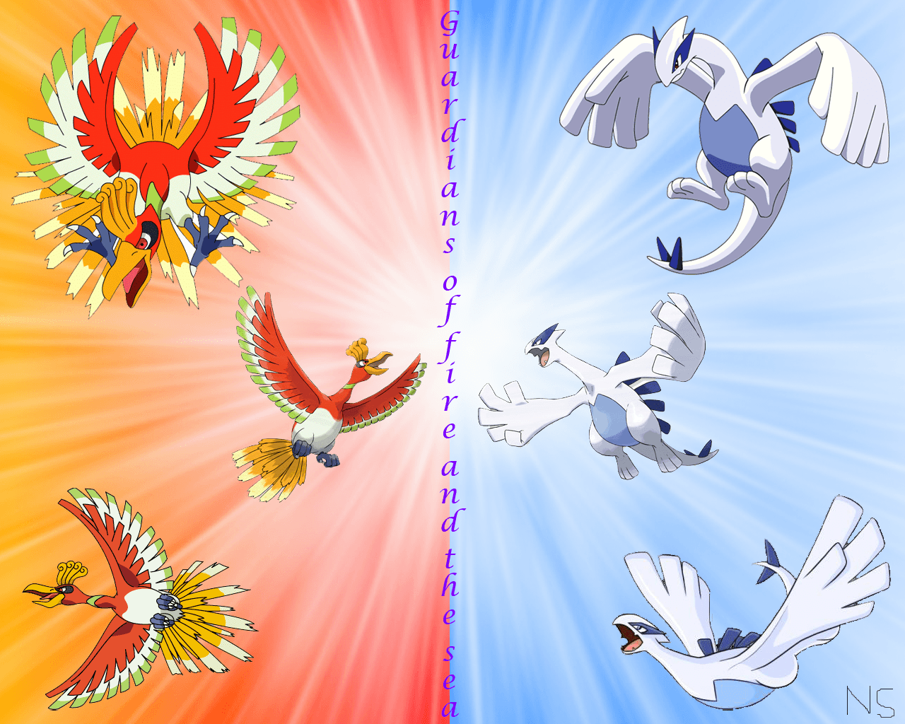 1280x1024 Celebrity Wallpaper And Picture Pokemon Picture: Epic Ho Oh