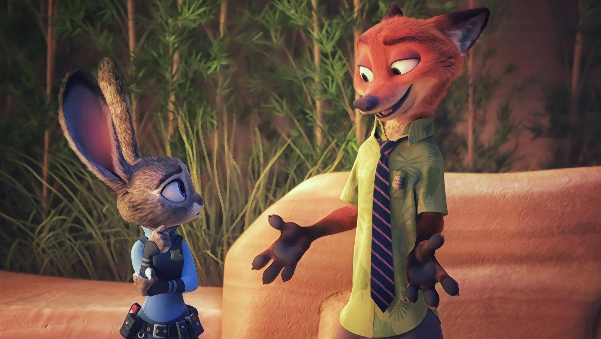 1920x1082 Zootopia Background