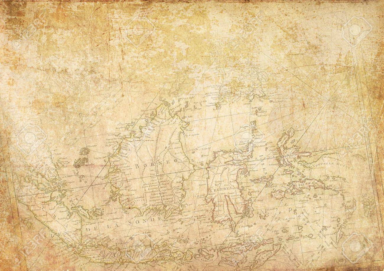1300x919 Indonesian Vintage Map Wallpaper , Picture and Royalty Free Image. Image 9832713