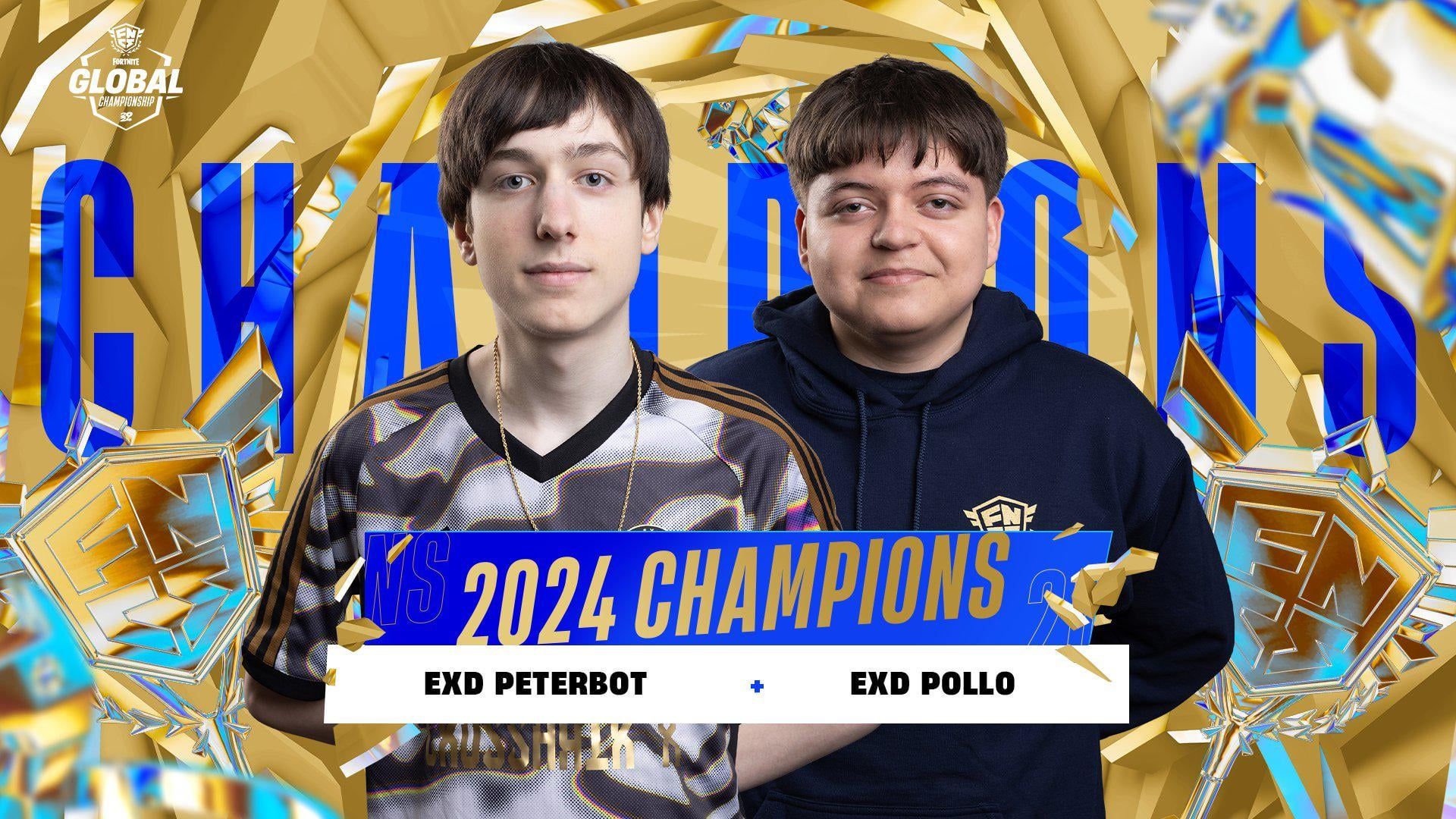 1920x1080 YOUR 2024 FNCS GLOBAL CHAMPIONS! PETERBOT AND POLLO