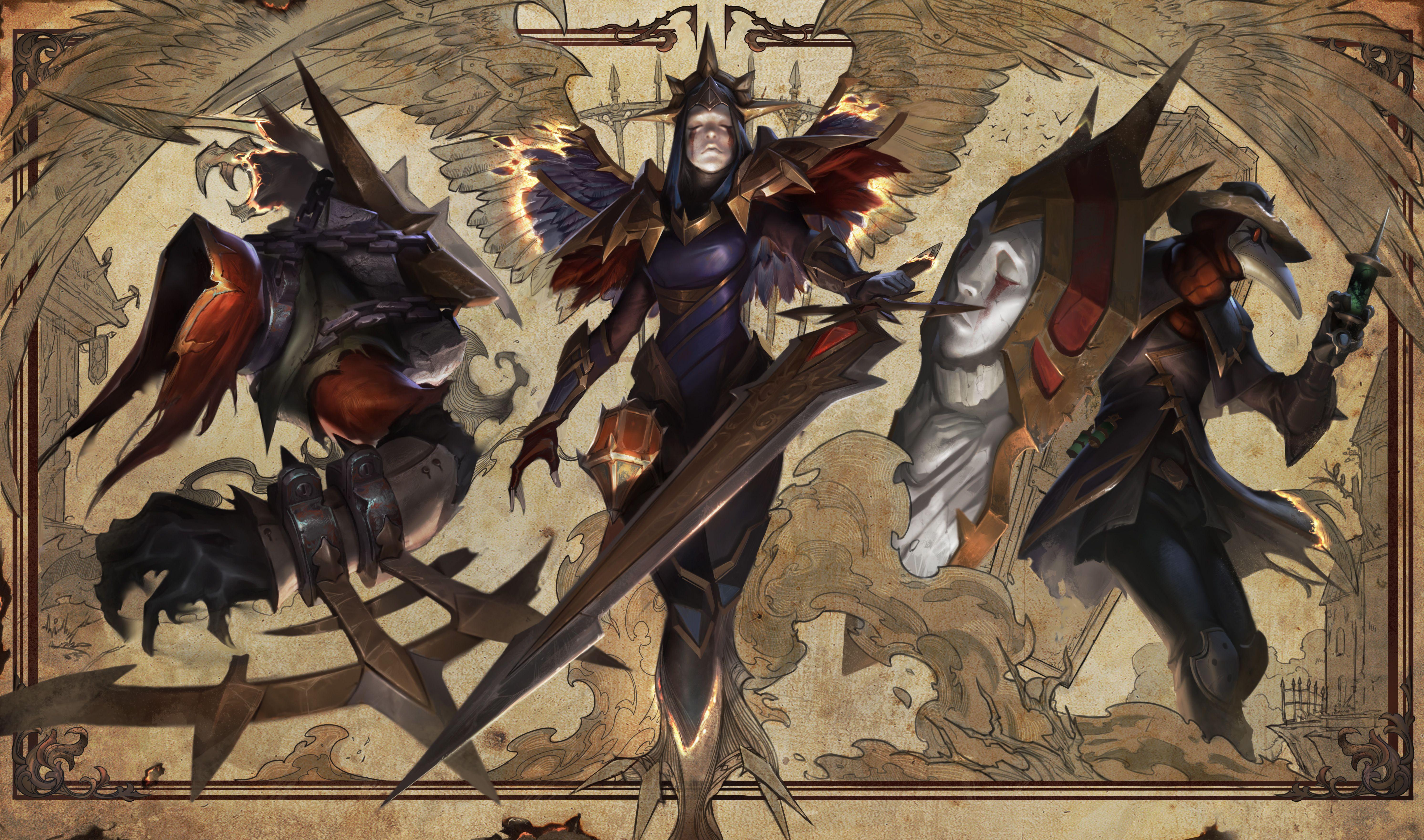 5971x3523 Iron Inquisitor Kayle 5k Retina Ultra HD Wallpaper. Background