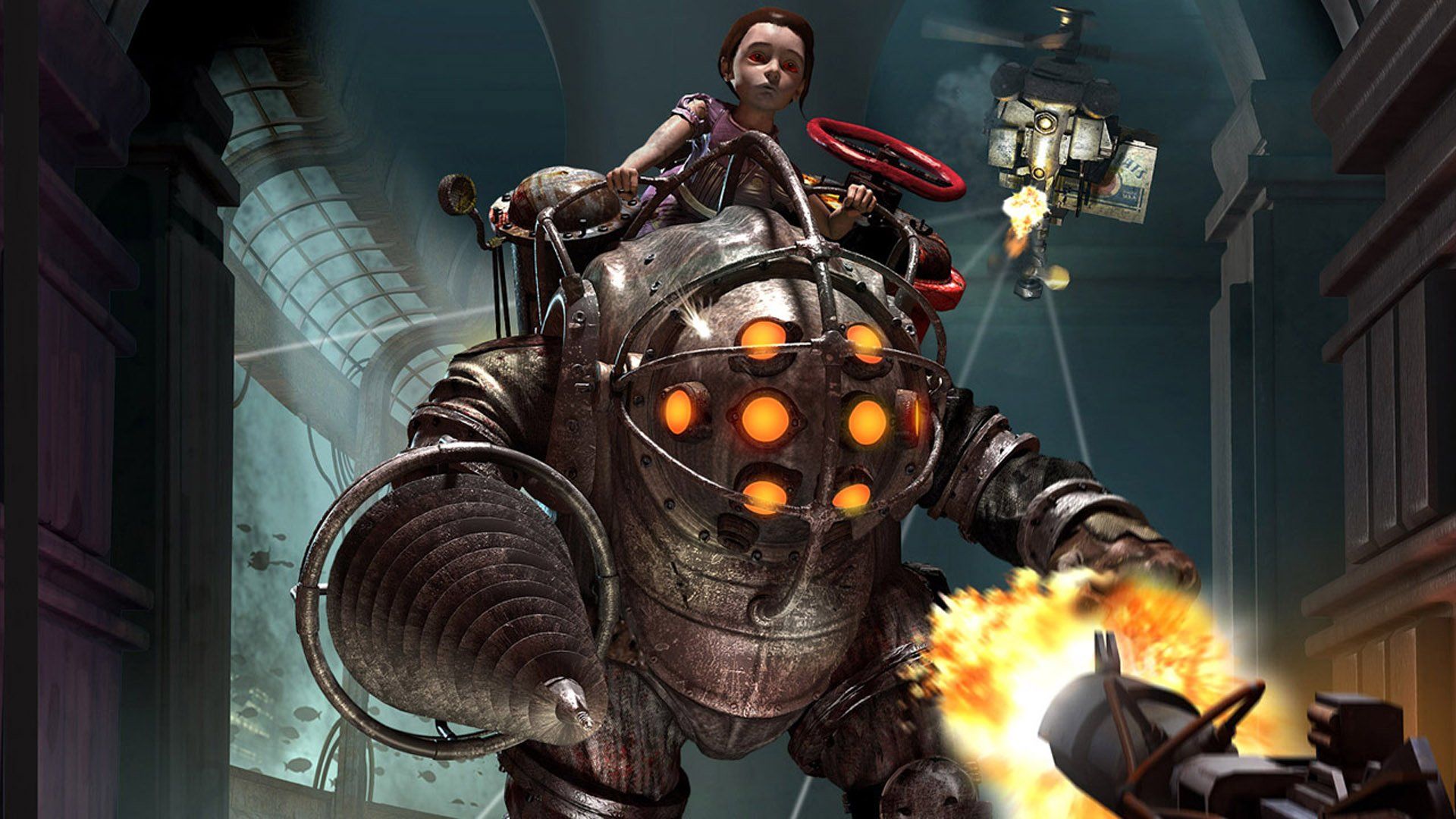 1920x1080 Download Video Game Bioshock HD Wallpaperx1080