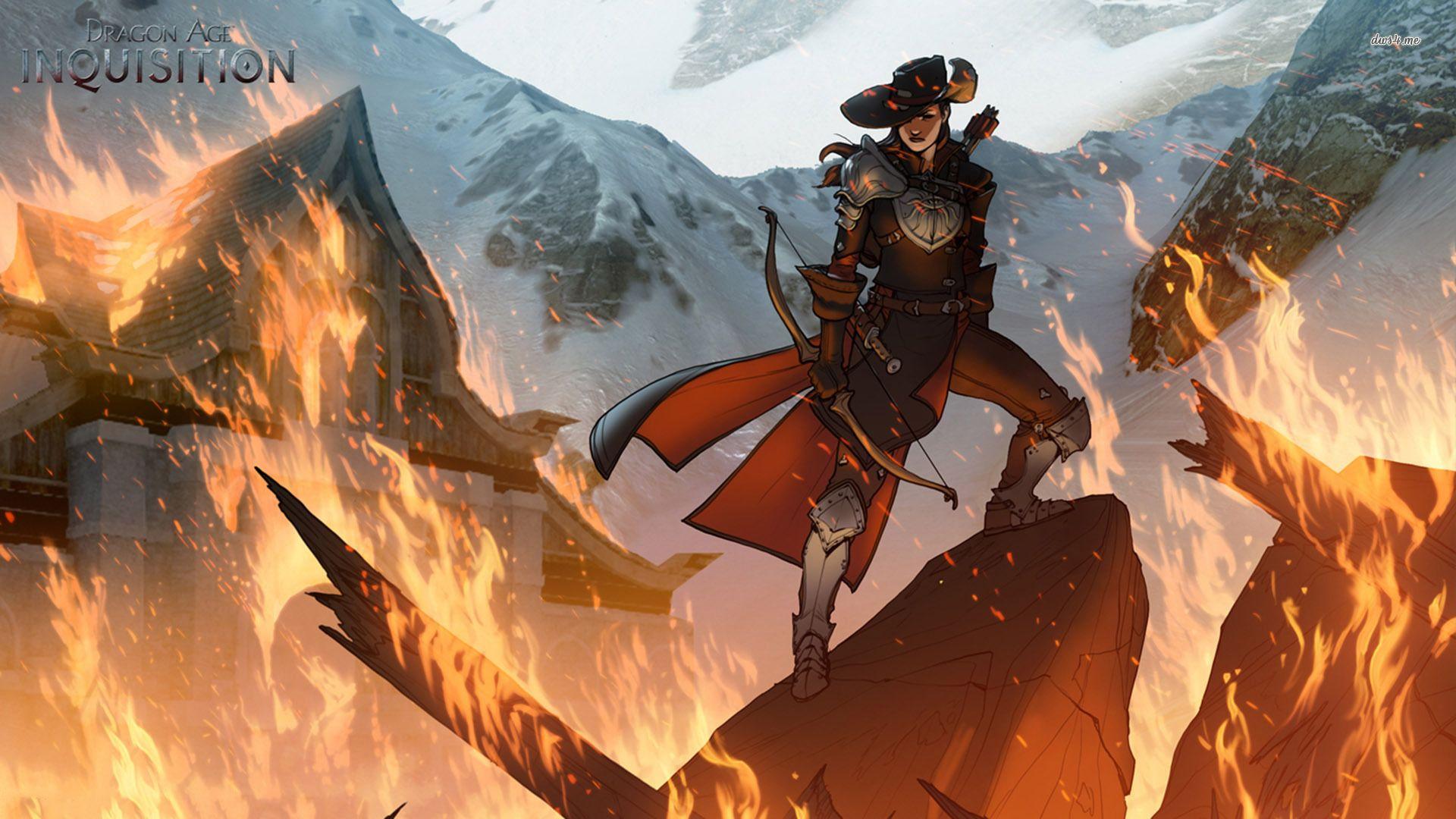 1920x1080 Dragon Age Inquisition Wallpaper Age Inquisition Fire, HD