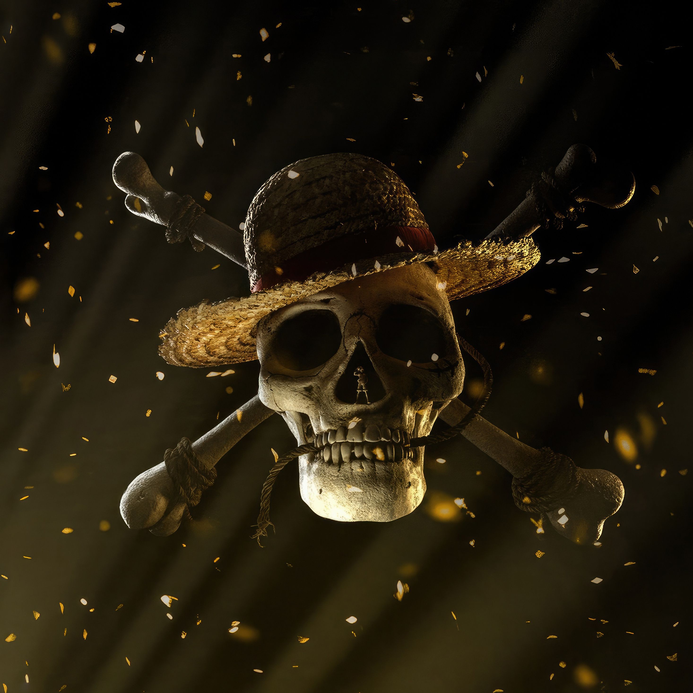 2932x2932 One Piece Skull 4k iPad Pro Retina Display , HD 4k Wallpaper , Image, Background, Photos and Picture