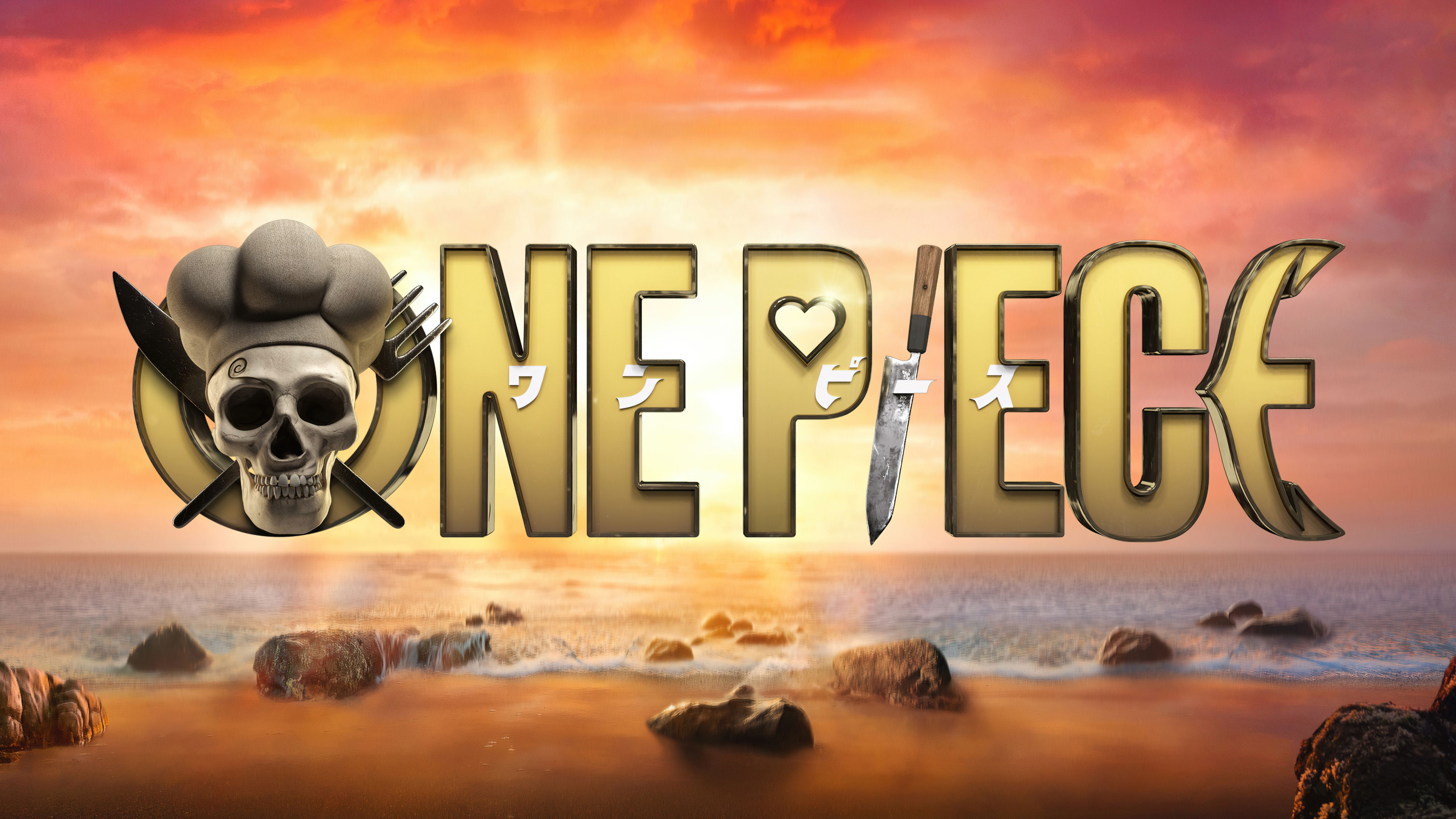 5120x2880 Sanji Wallpaper 4K, One Piece Logo, 5K