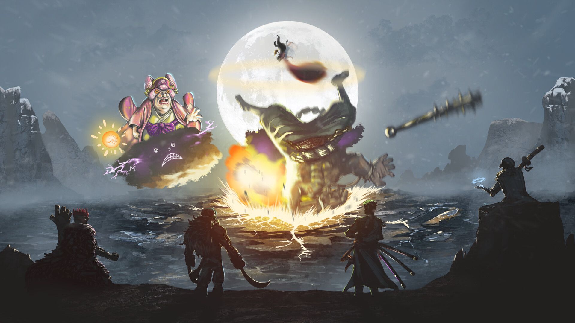 1920x1080 Ang Zhi Siang Piece Chapter 1000 of the Skull Dome