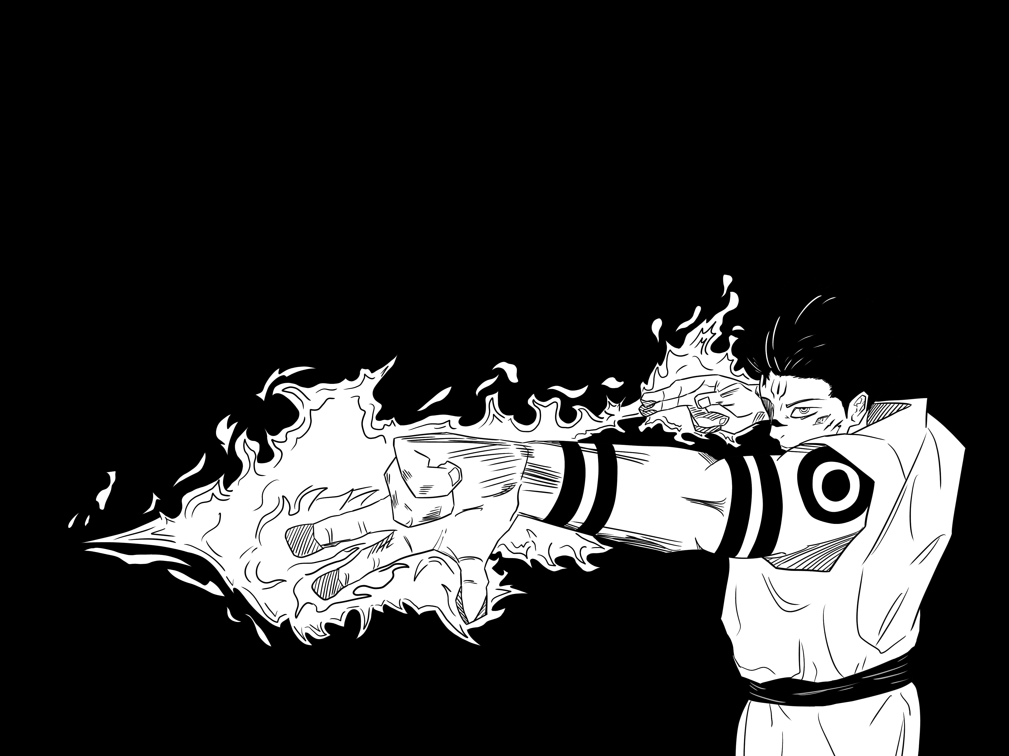 4096x3072 I drew some art of Meguna using Fuga [60% TRACED]