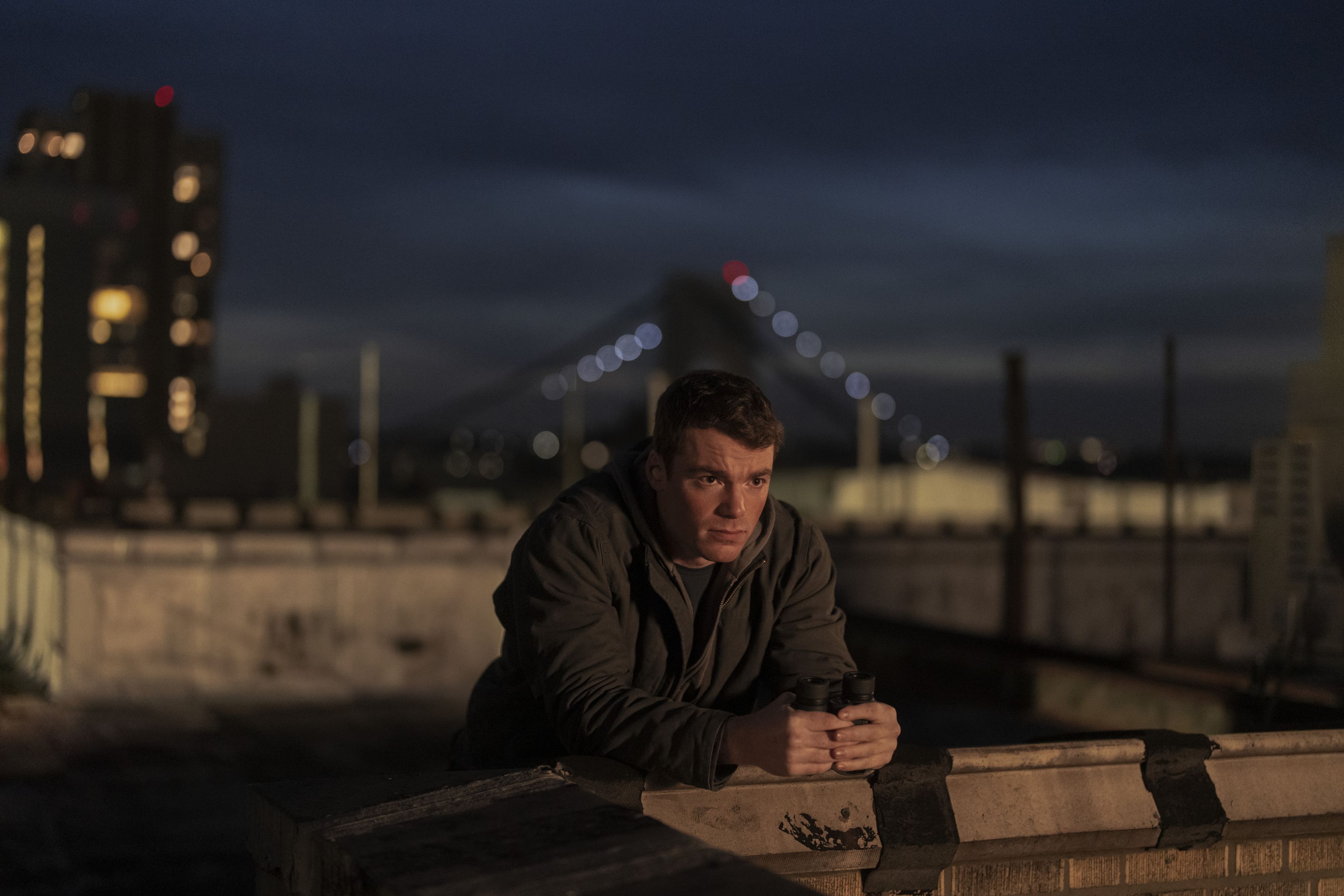 3600x2400 The Night Agent HD Wallpaper Featuring Gabriel Basso and Luciane Buchananx2400