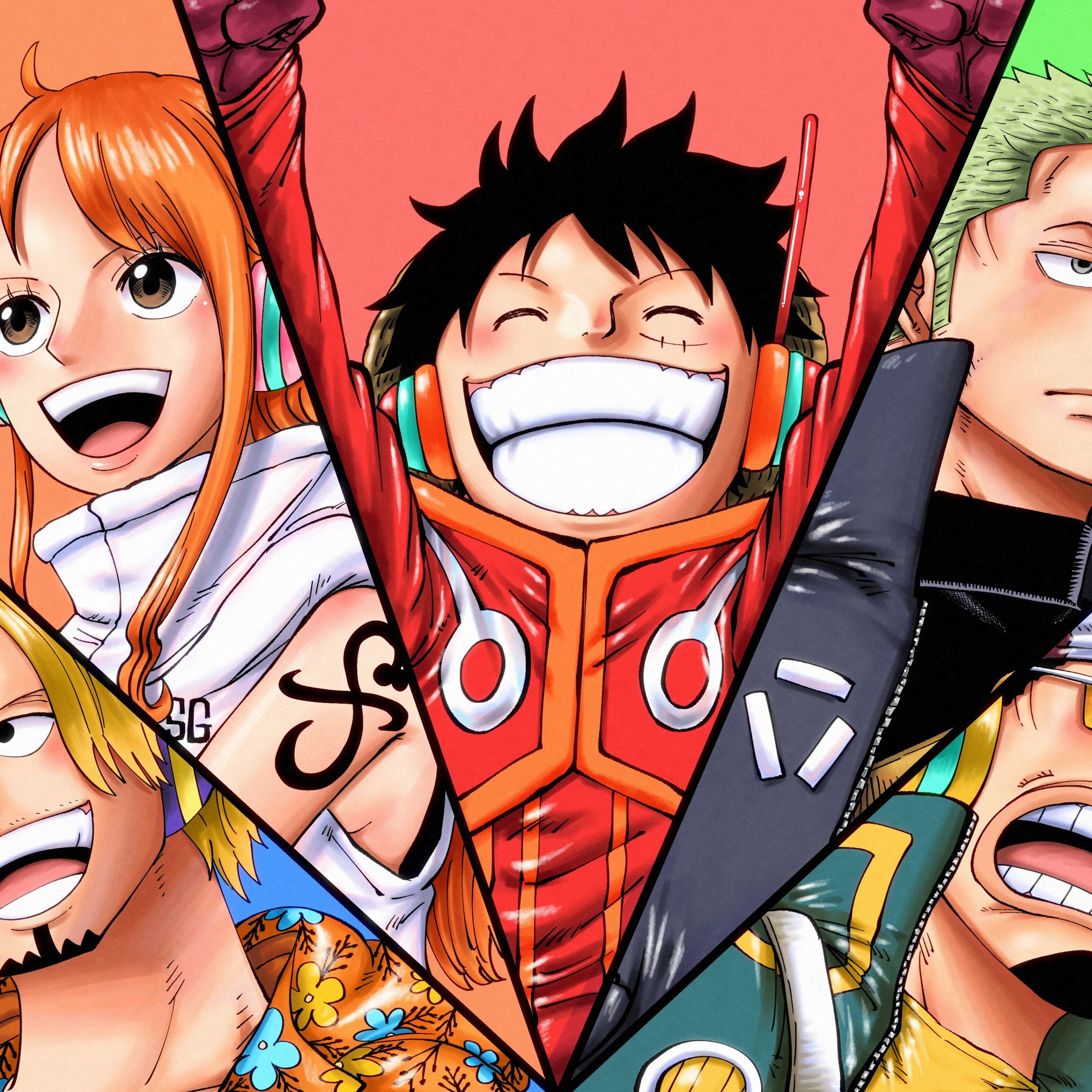2732x2732 One Piece Wallpaper 4K, Egghead Arc, 2024 Series