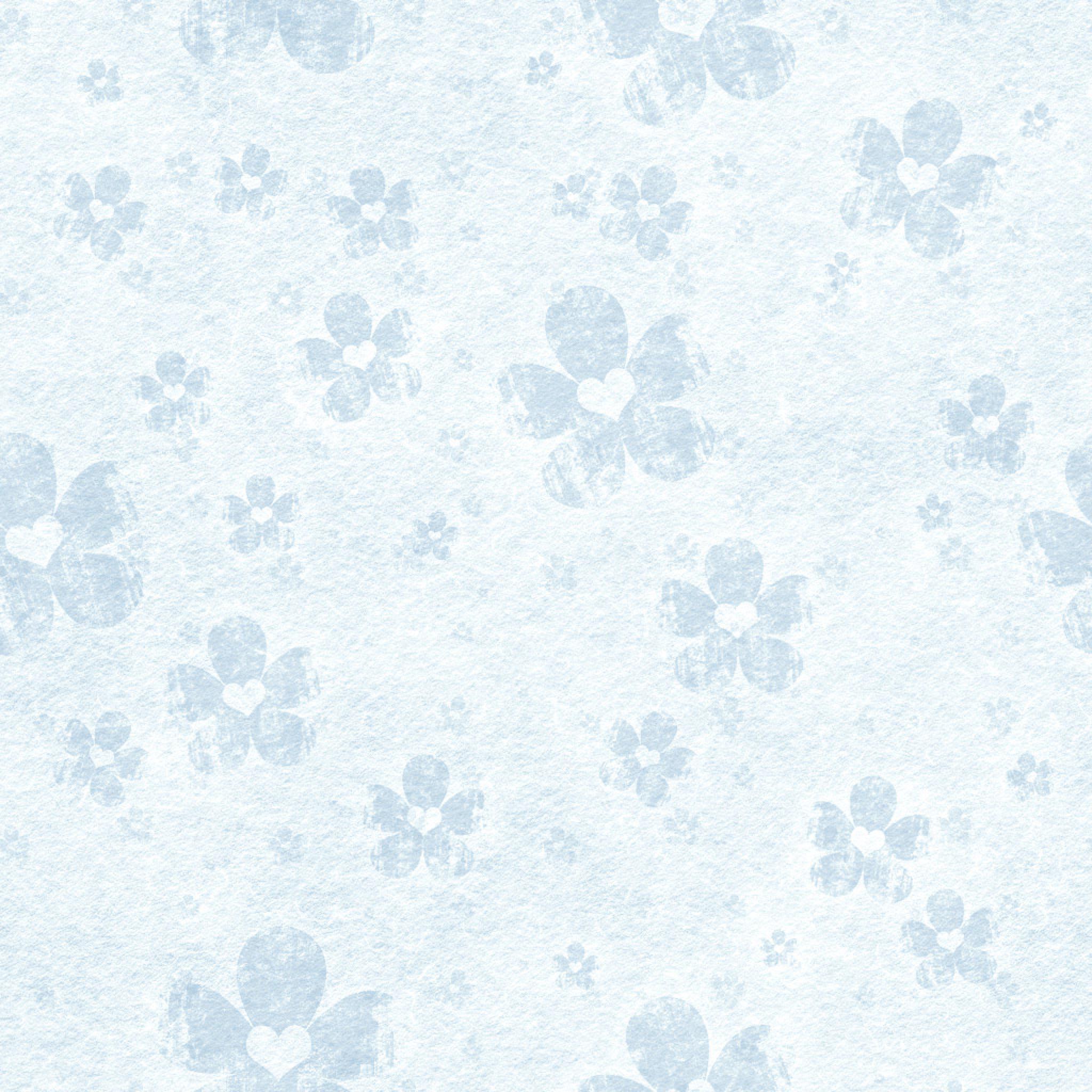 Flower Light Blue Background Wallpaper - Derbyann