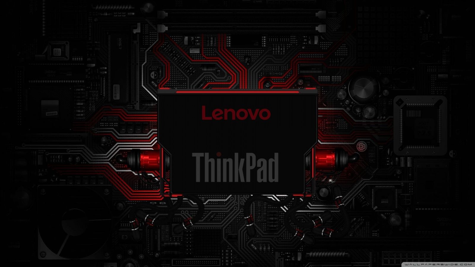 1600x900 Lenovo Thinkpad Circuit 4K UHD Wallpaper for UltraHD Desktop and TV