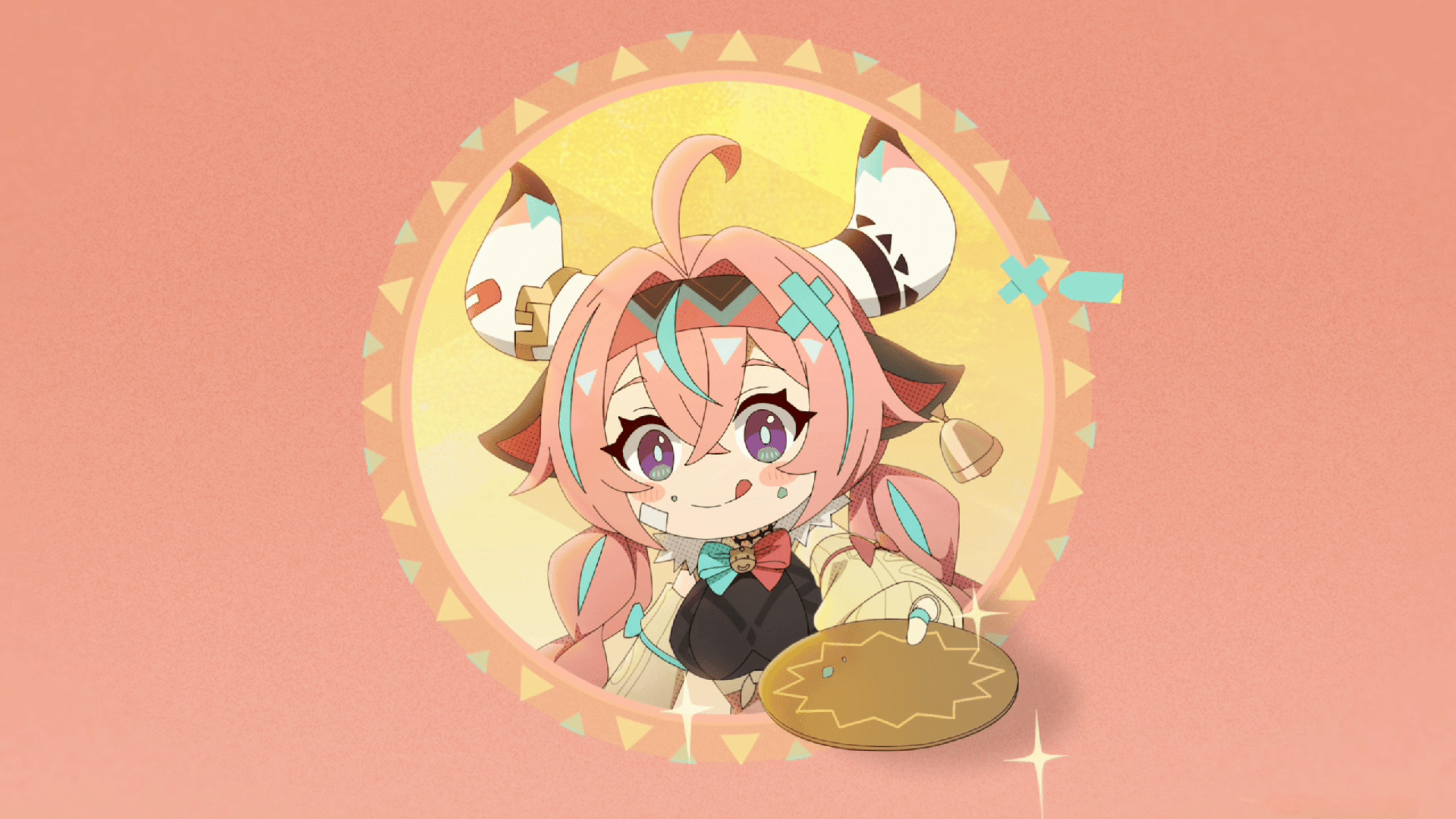 2560x1440 Cute Varesa Chibi : R Genshin_Impact