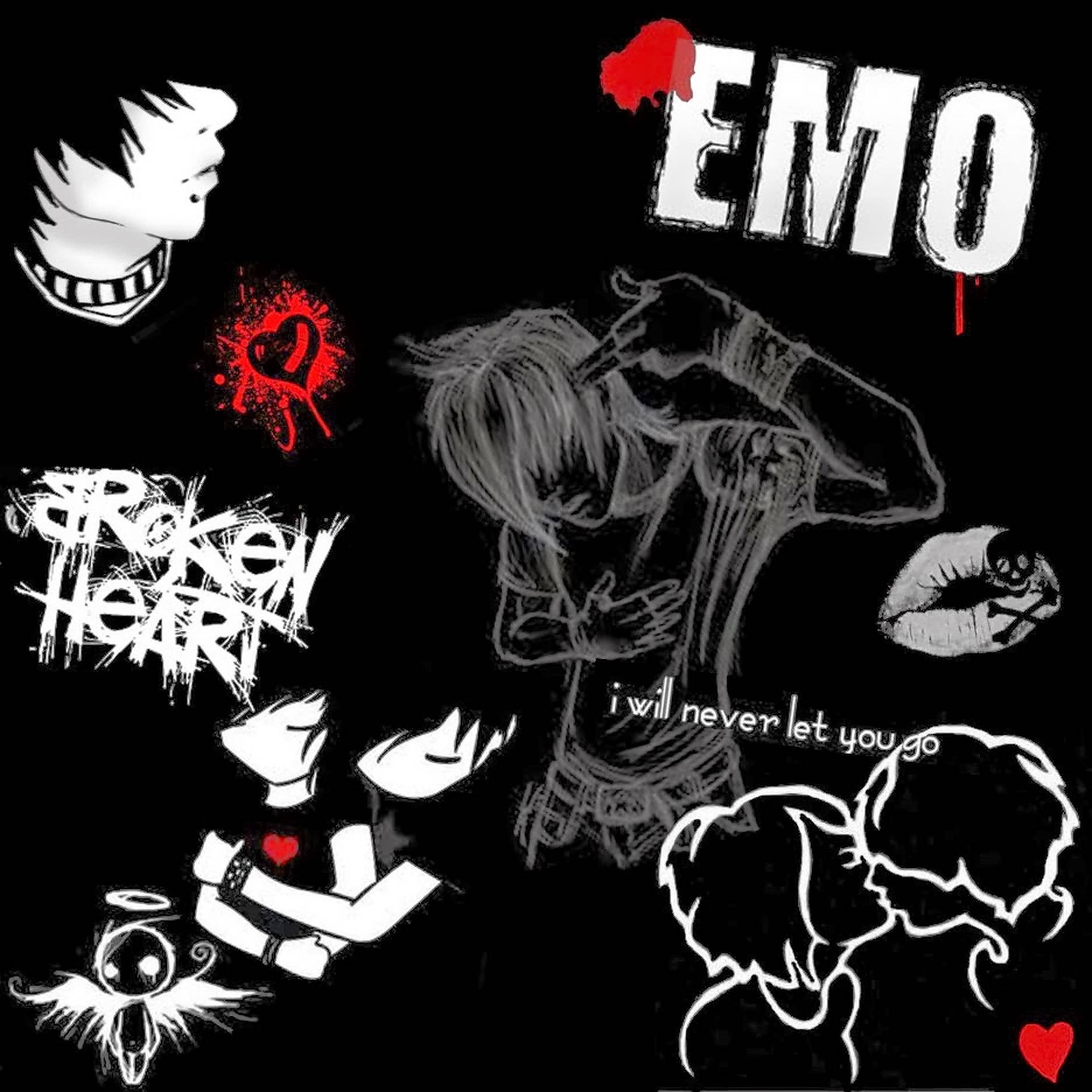 1920x1920 Emo Pfp Wallpaper