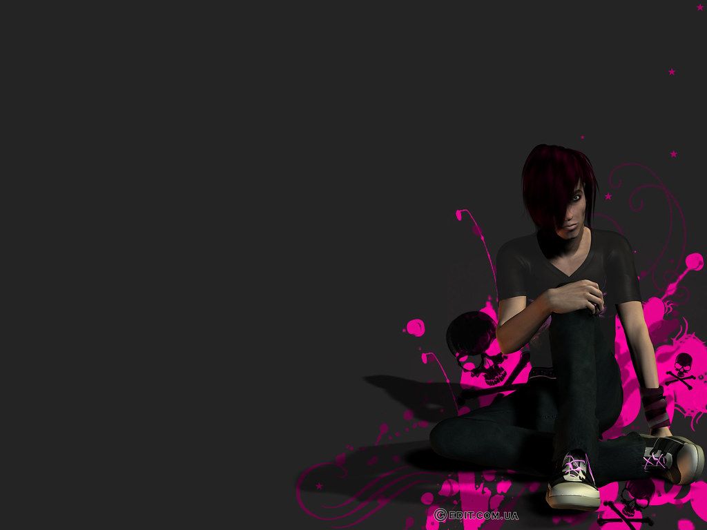 1024x768 Emo Wallpaper. Emo Wallpaper