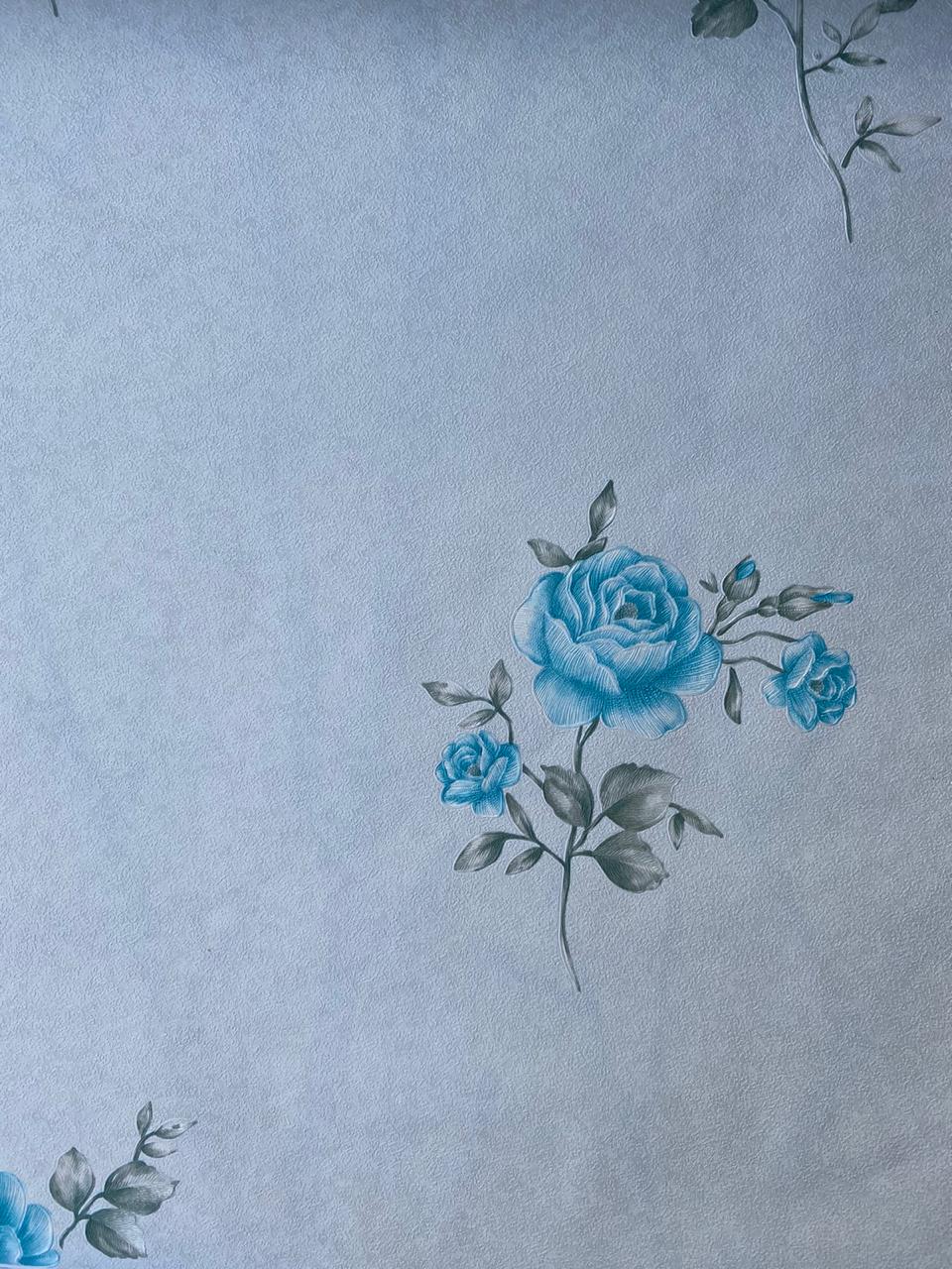 960x1280 751109X Light Blue Floral Wallpaper: 0720271544 Wallpaper