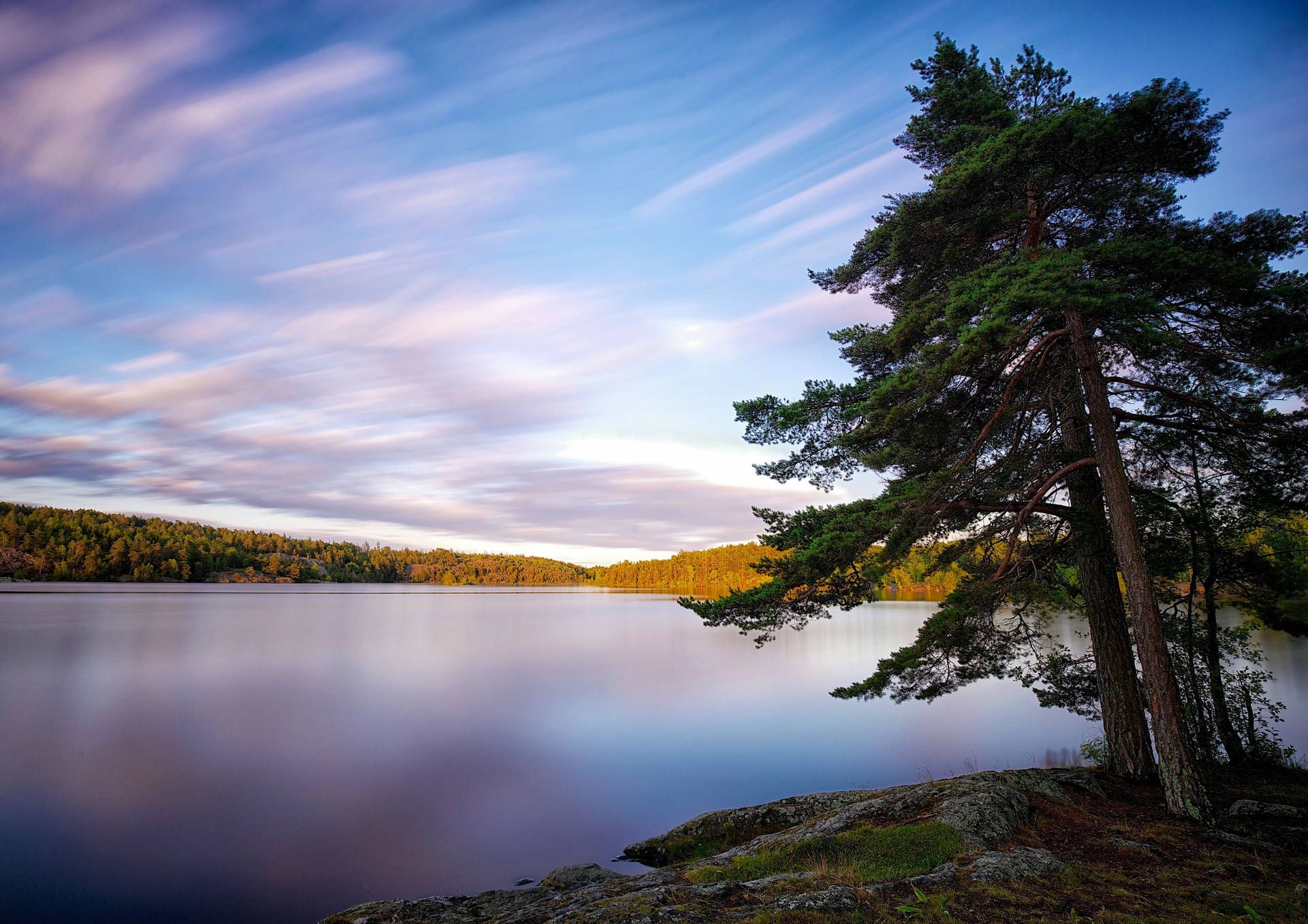 1920x1357 Download Sweden Autumn Landscape Wallpaper