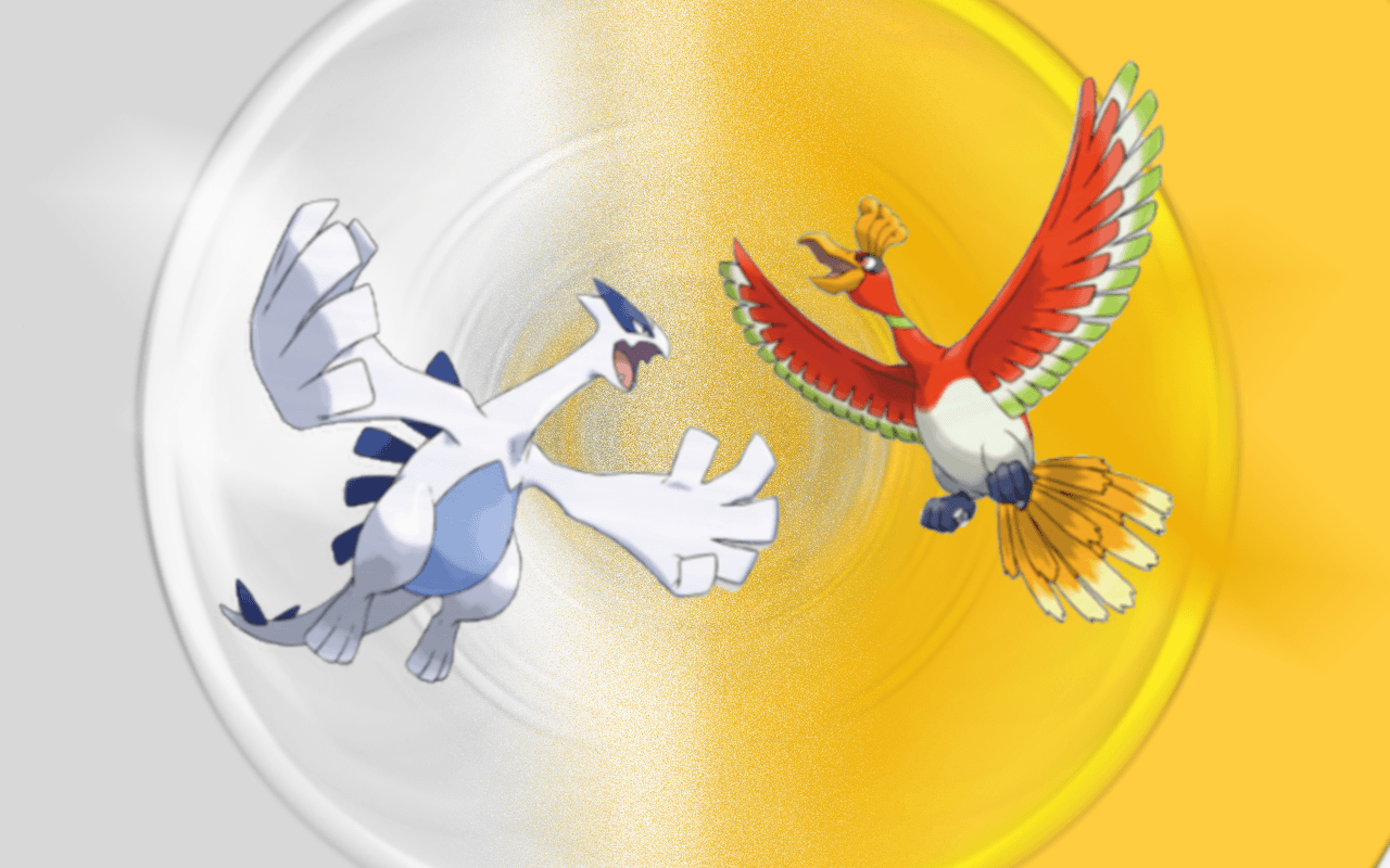 1280x800 Lugia And Ho Oh