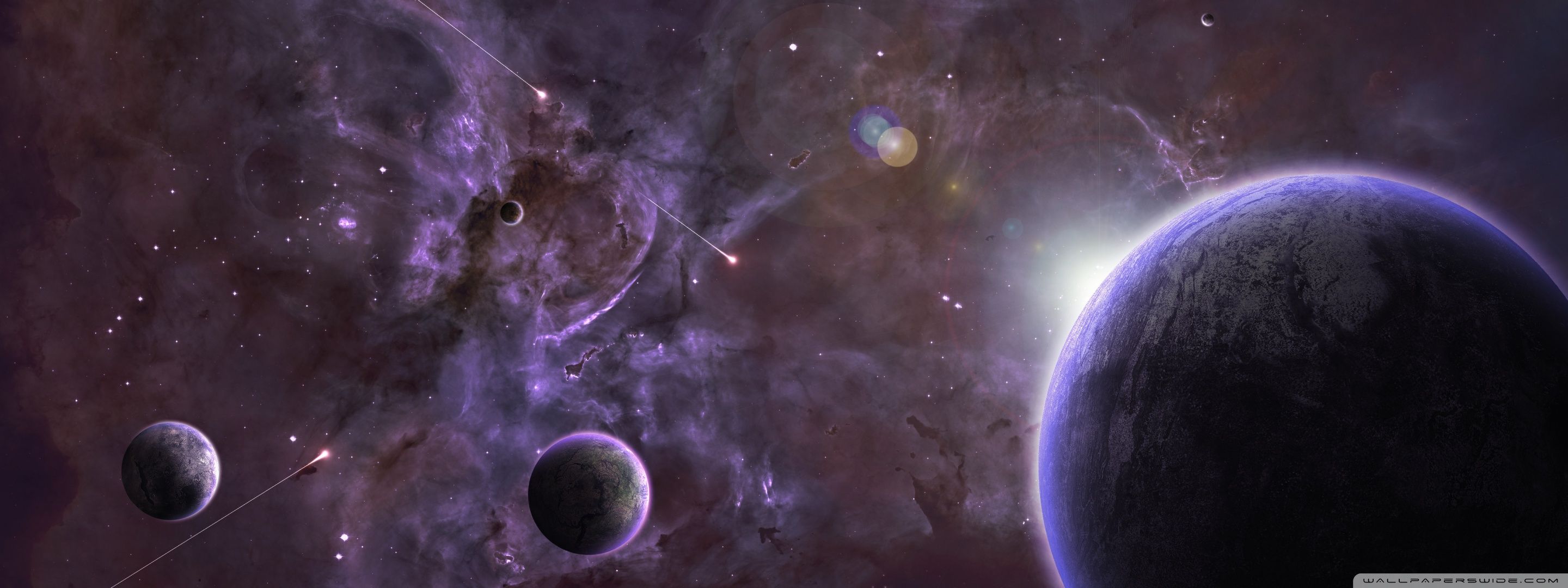 2880x1080 Space 4K UHD Wallpaper for UltraHD Desktop and TV : Dual Monitor : Smartphone and Tablet Devices