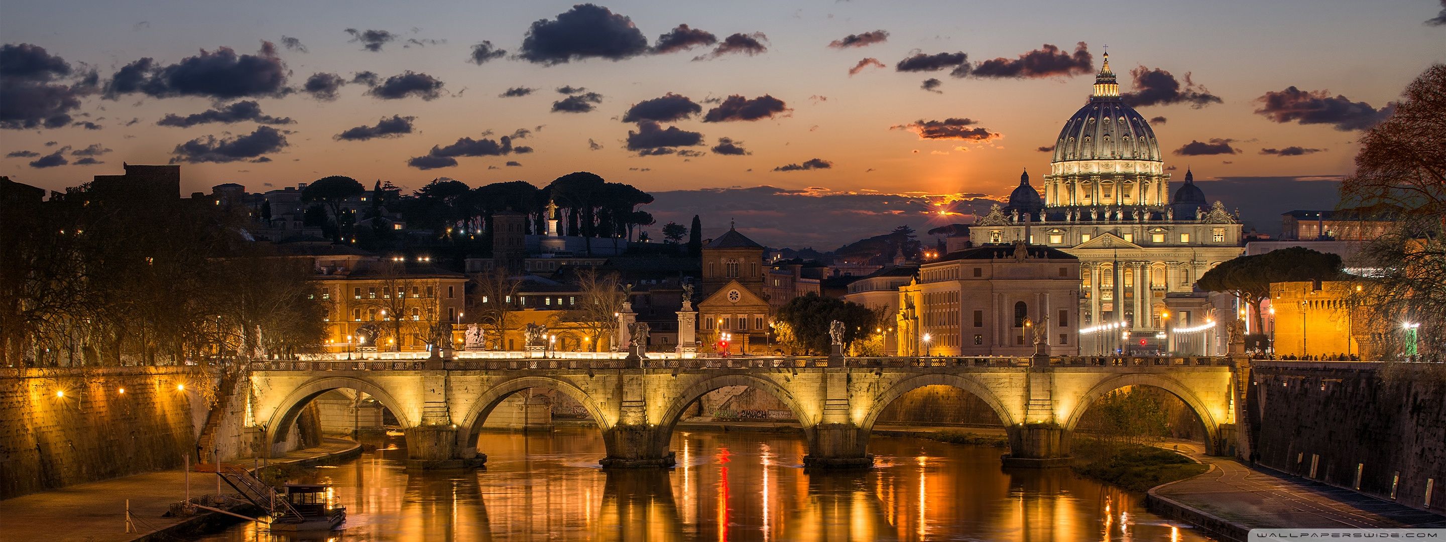 2880x1080 Rome 4K UHD Wallpaper for UltraHD Desktop and TV : Widescreen and UltraWide Display : Dual Monitor : Smartphone and Tablet Devices