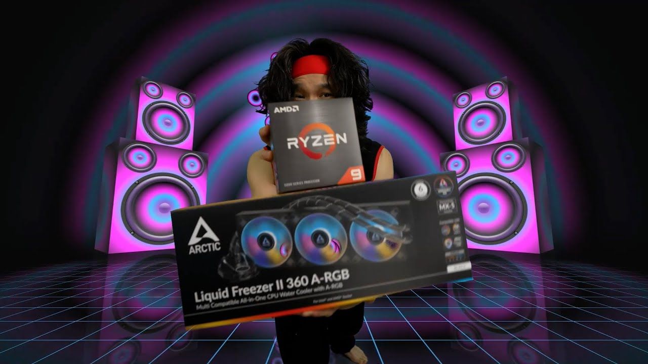 1280x720 Arctic Liquid Freezer II 360 AIO With A RGB! + Ryzen 5950x! Unboxing + Feature Discussion + Review!