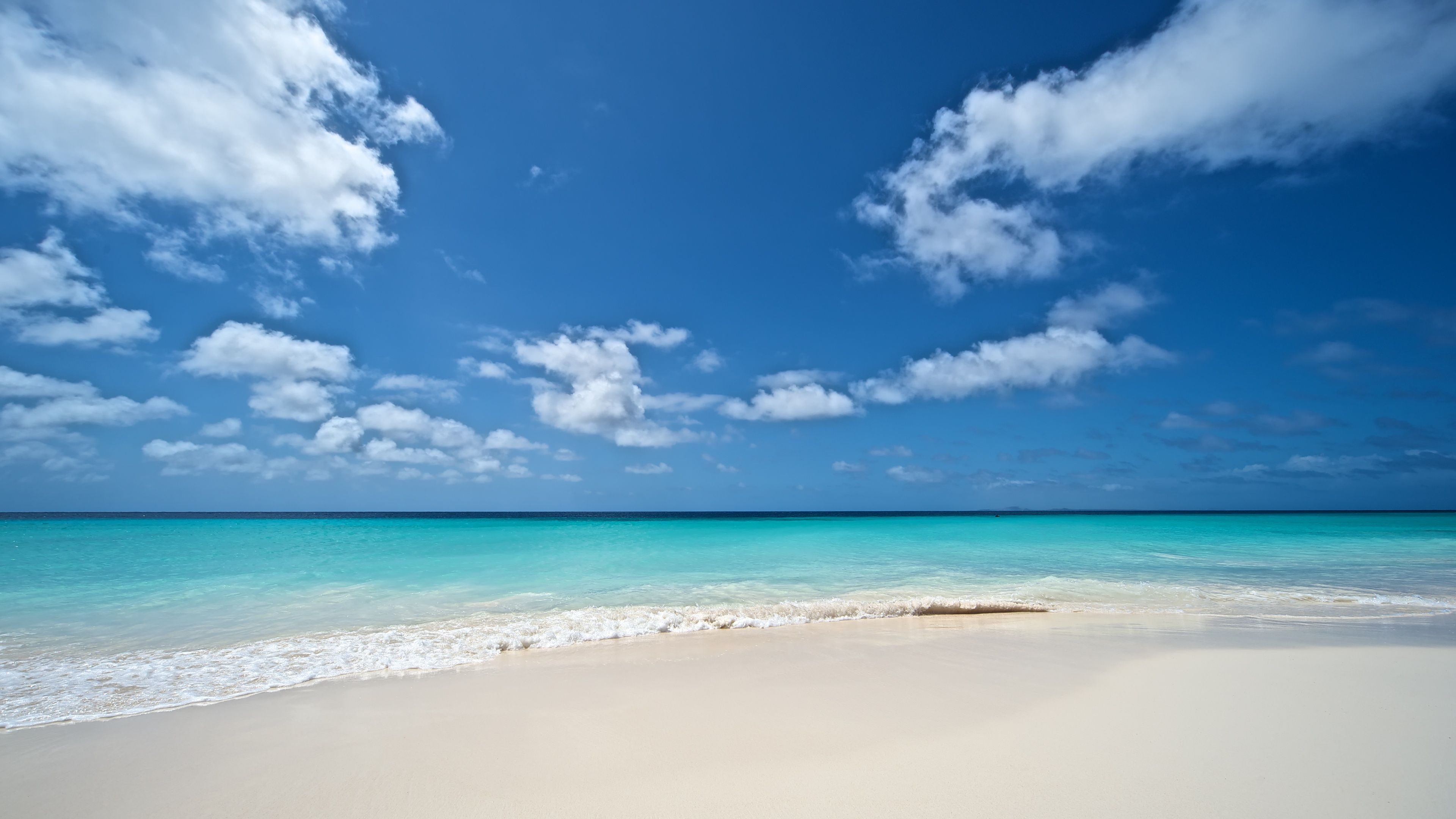 3840x2160 Beach Wallpaper 4K, Seascape, Turquoise water