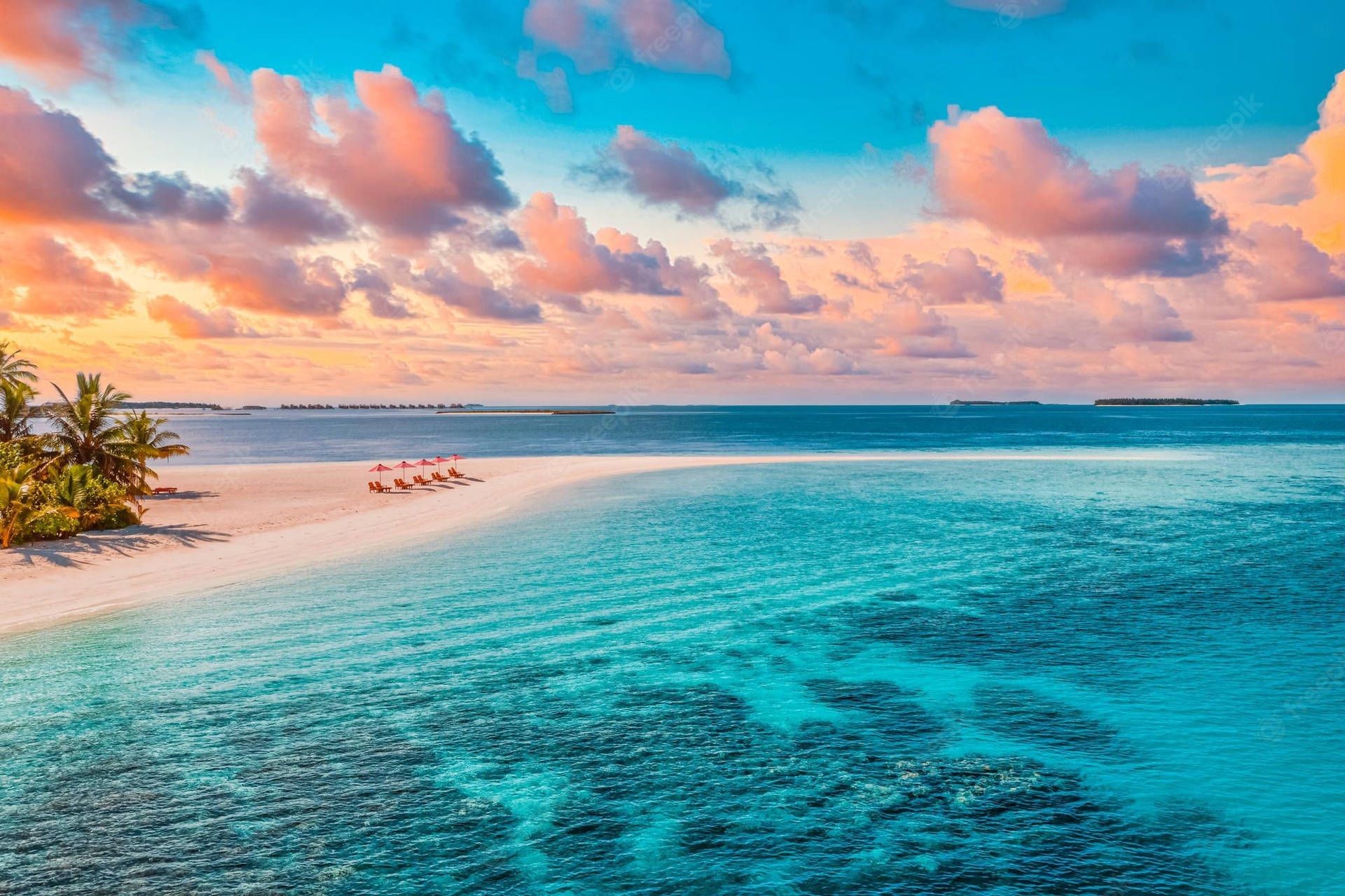 1920x1279 Download Florida Beach Turquoise Blue Sea Wallpaper
