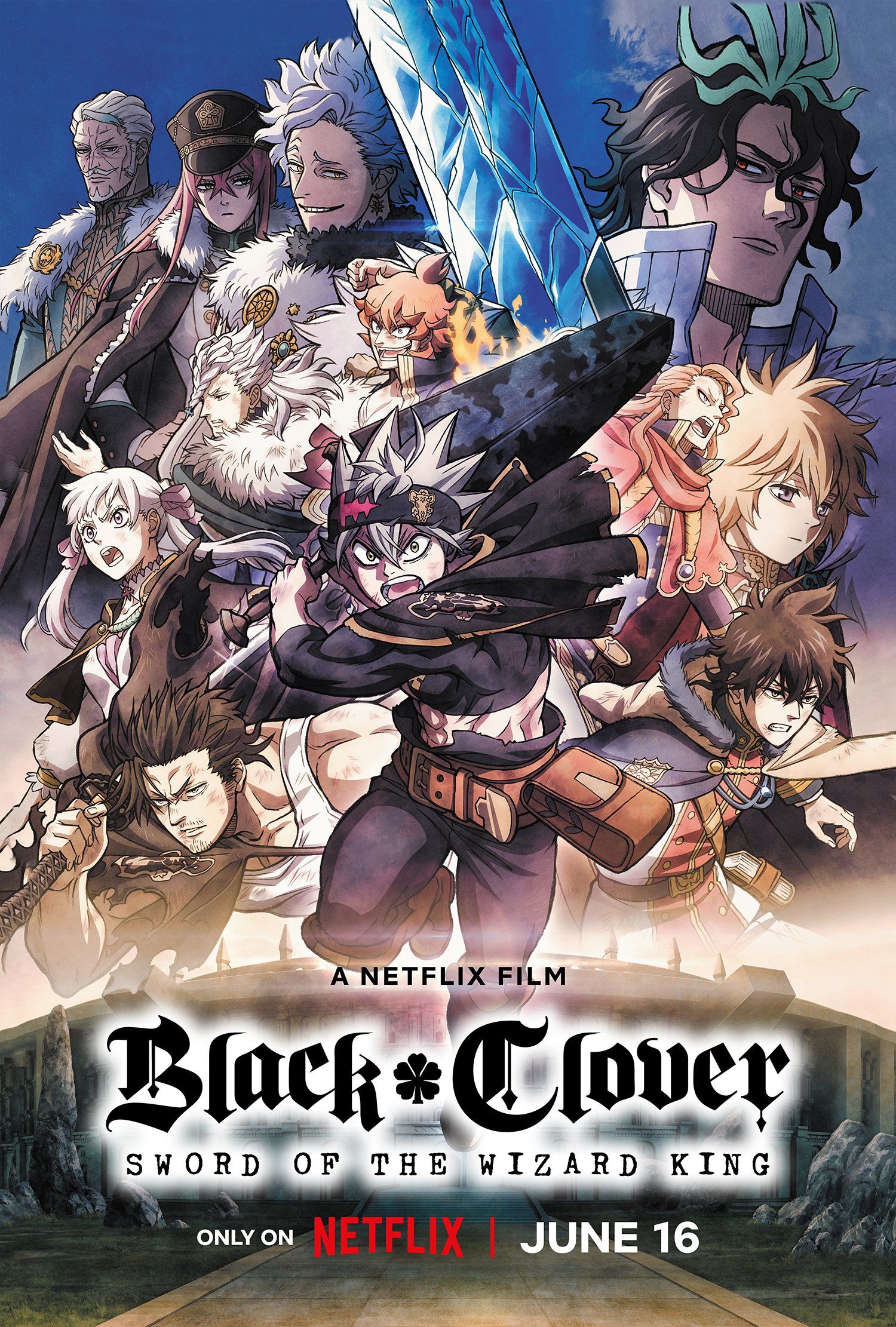 1500x2222 Black Clover: Sword of the Wizard King
