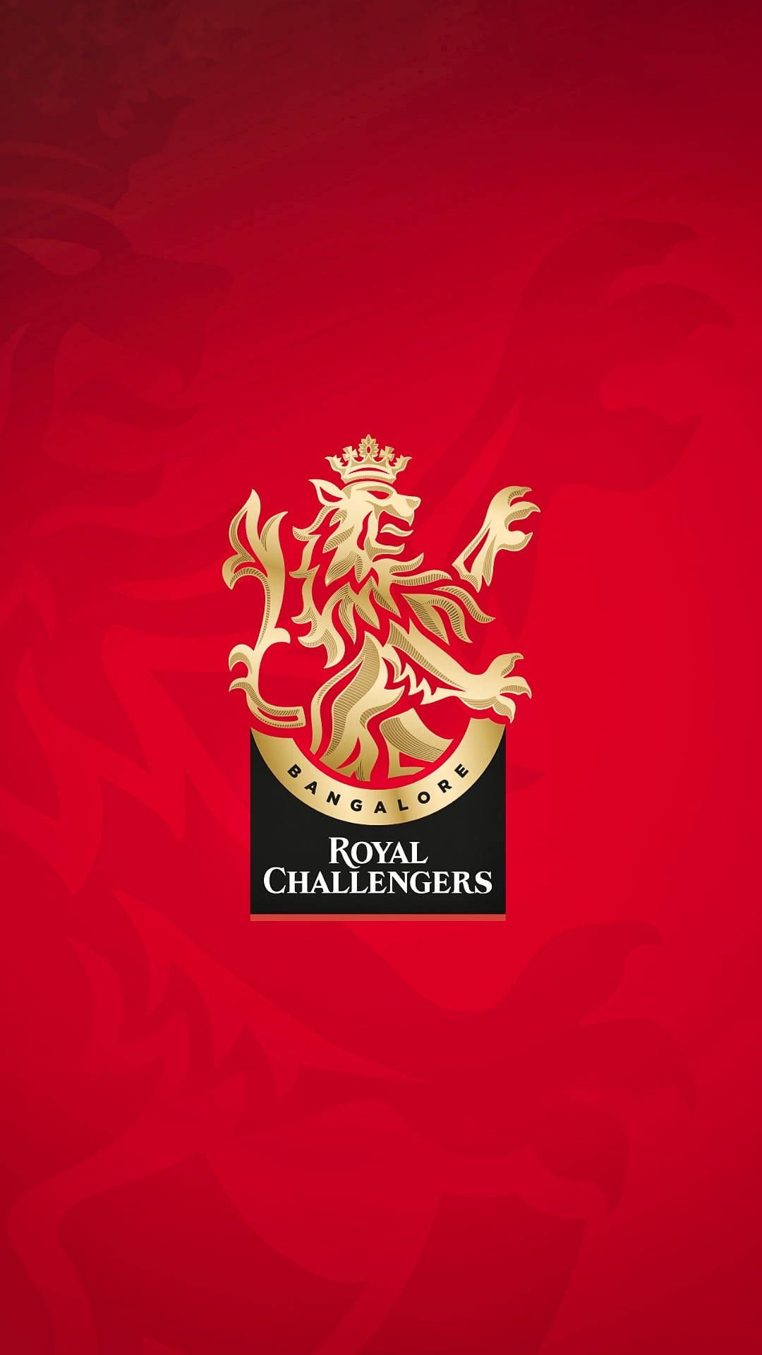 1080x1920 Download RCB Royal Challengers Bangalore Lion Logo Wallpaper