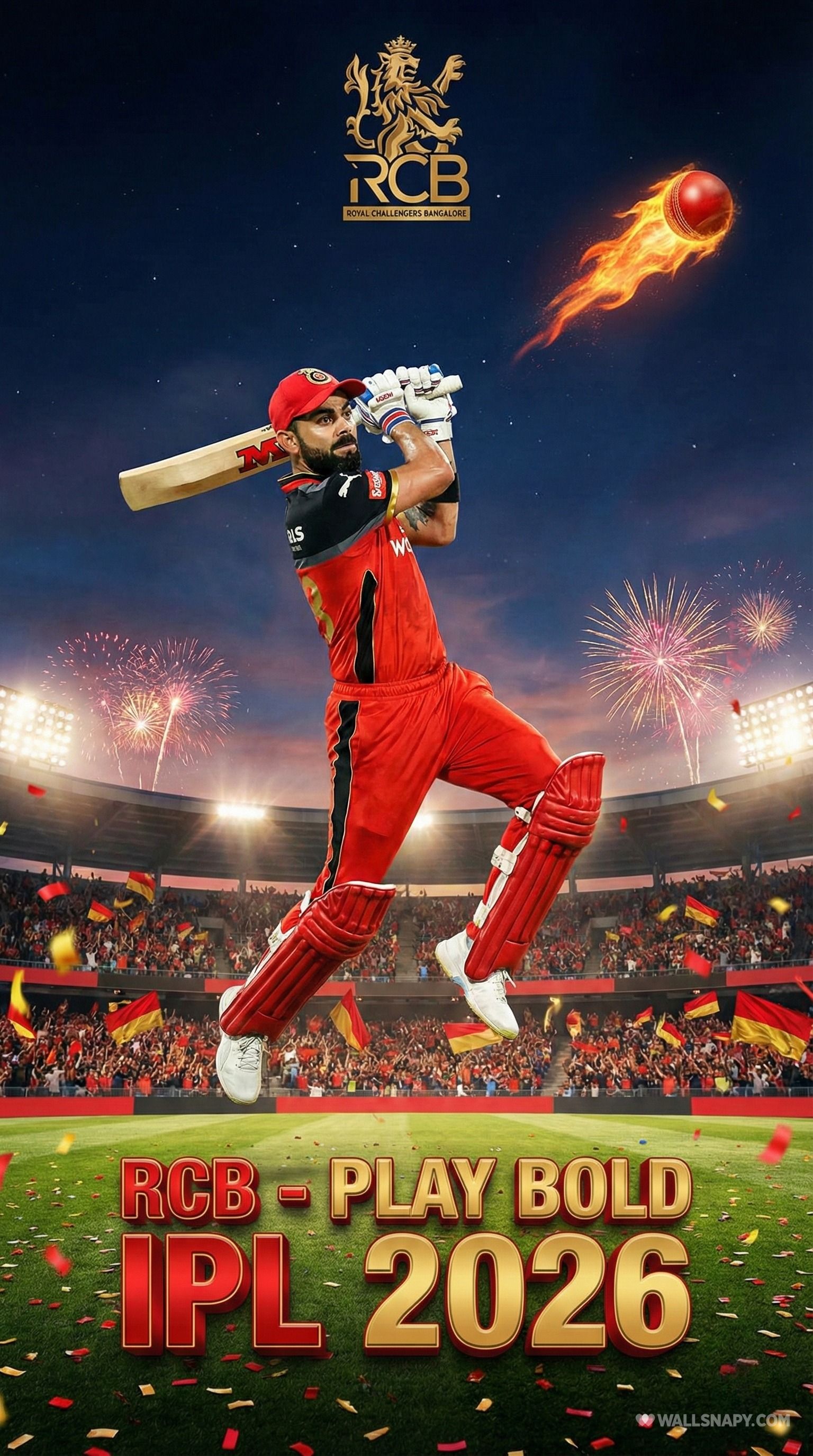 1536x2752 Virat rcb play bold 4k wallpaper champions