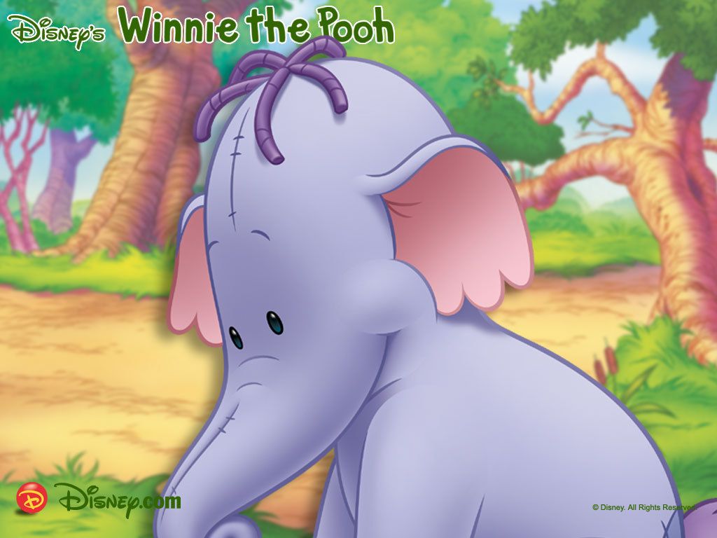 1024x768 Solve Pooh's Heffalump Movie jigsaw puzzle online with 88 pieces
