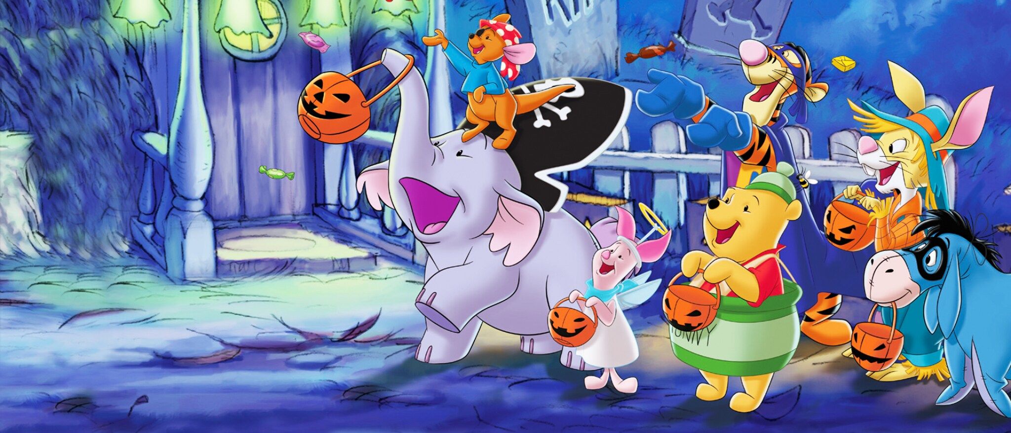 2048x878 Pooh's Heffalump Halloween Movie