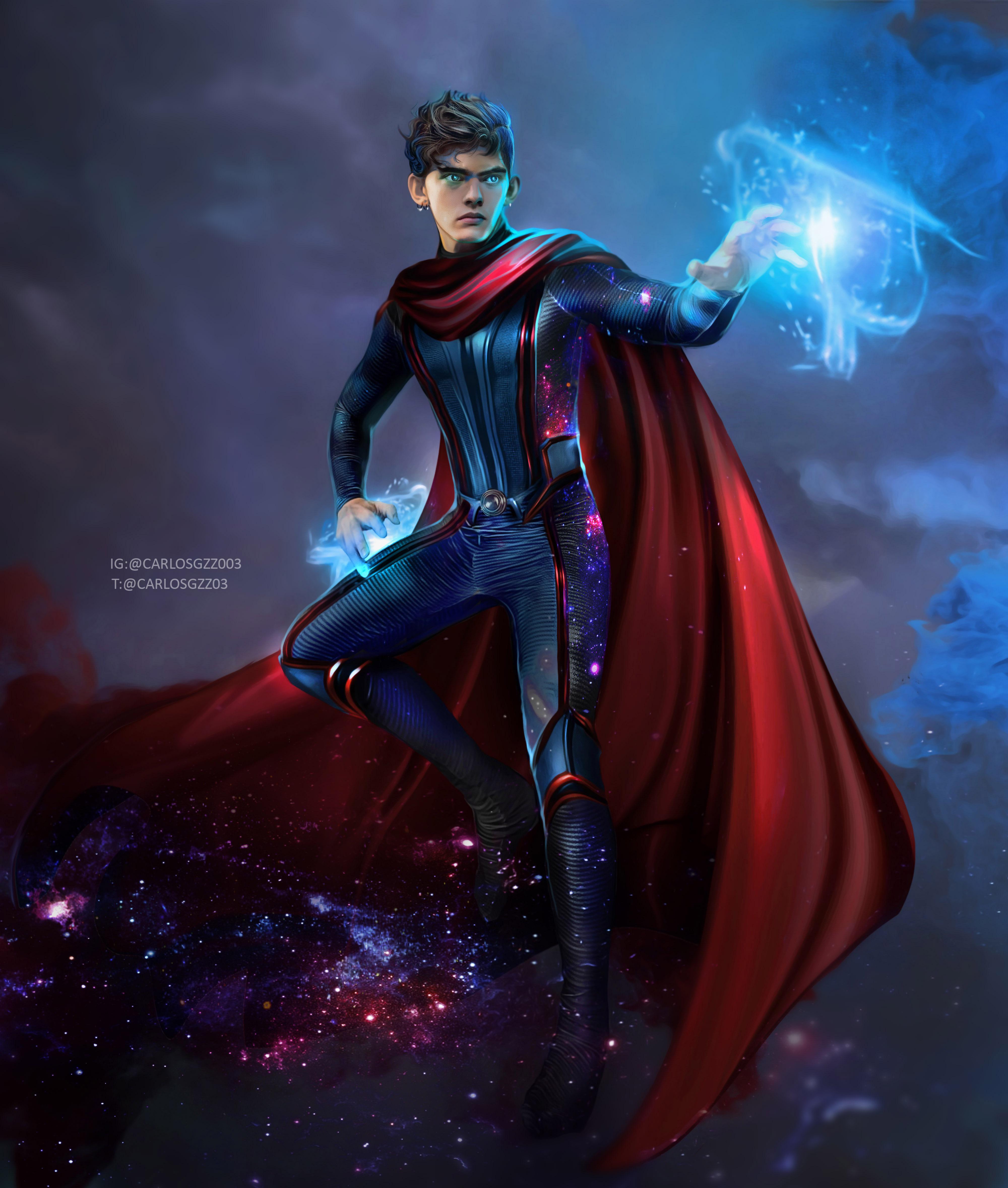 4000x4716 Incredible fan art of Joe Locke as Wiccan on Twitter