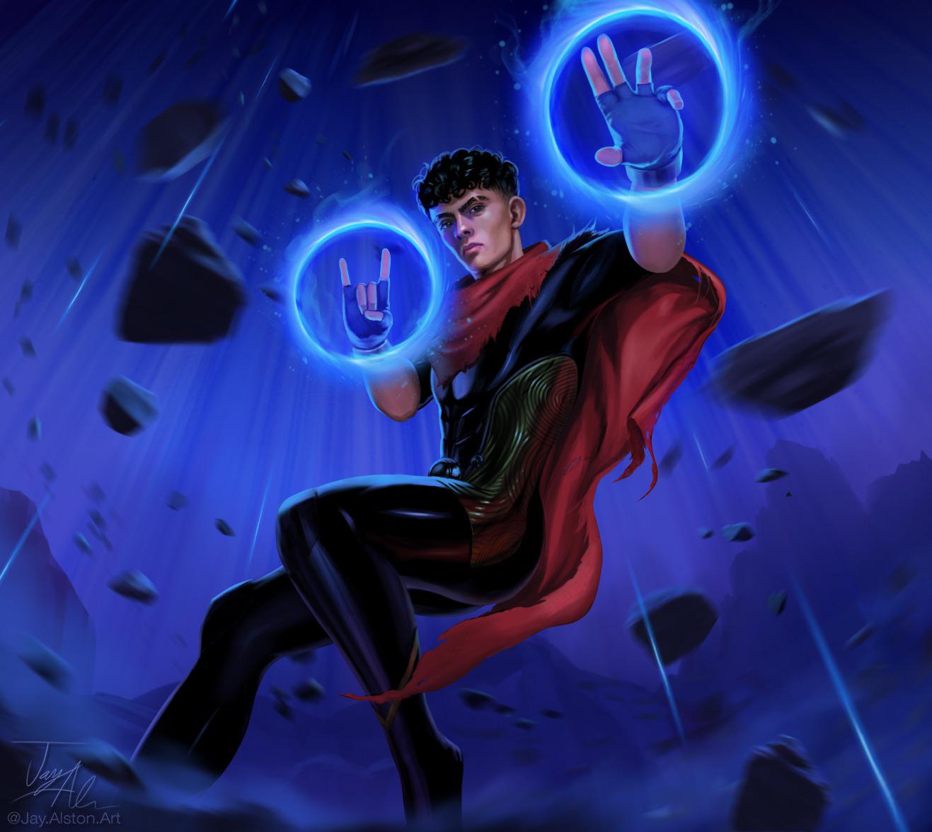 1317x1176 Joe Locke as Wiccan.alston.art on Instagram