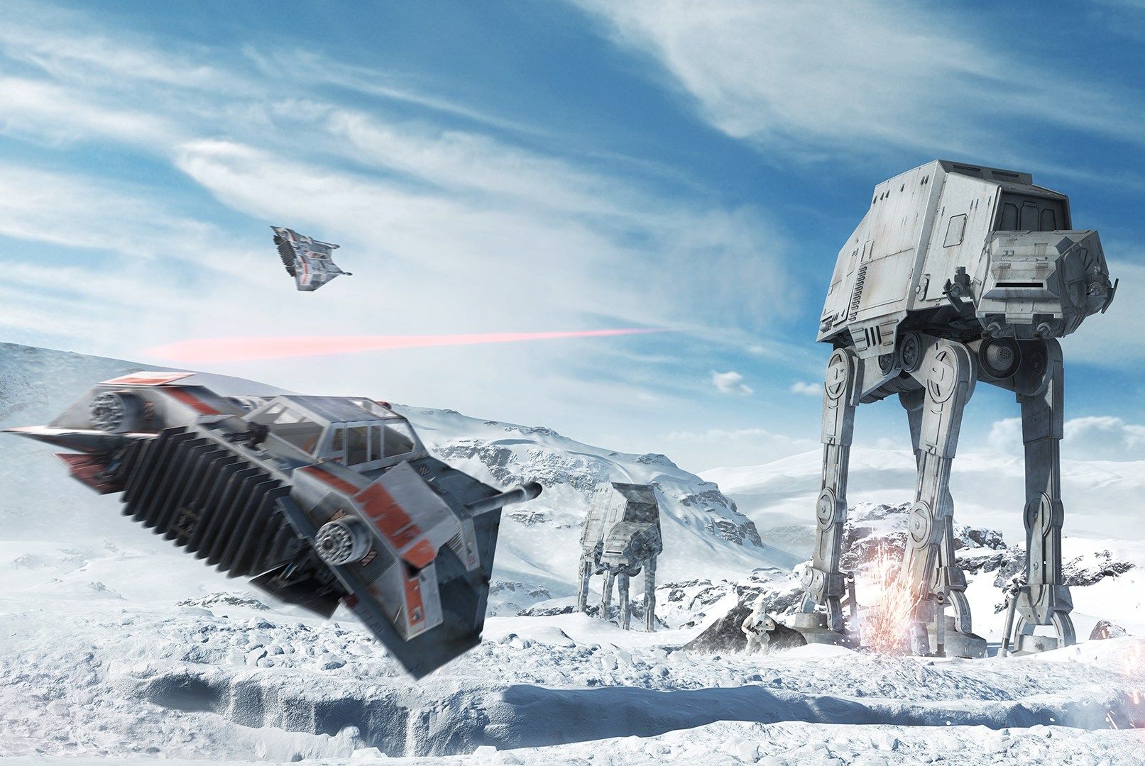 1613x1080 How To Make Friends With Rebels And Destroy AT ATs In Star Wars Battlefront