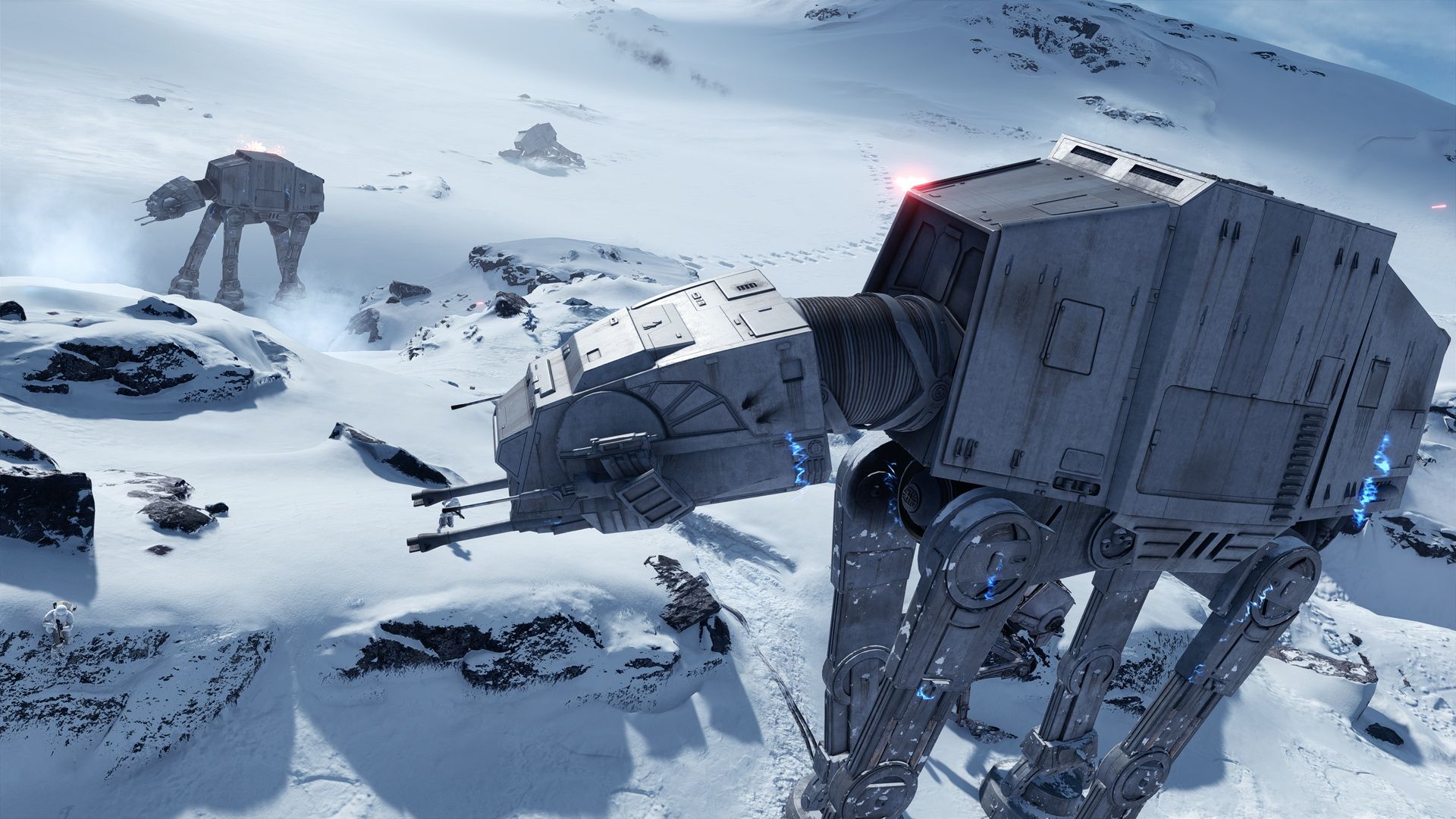 1920x1080 Desktop wallpaper: Video Game, Star Wars Battlefront (2015), At At Walker, Star Wars 4K free download for PC. 388940