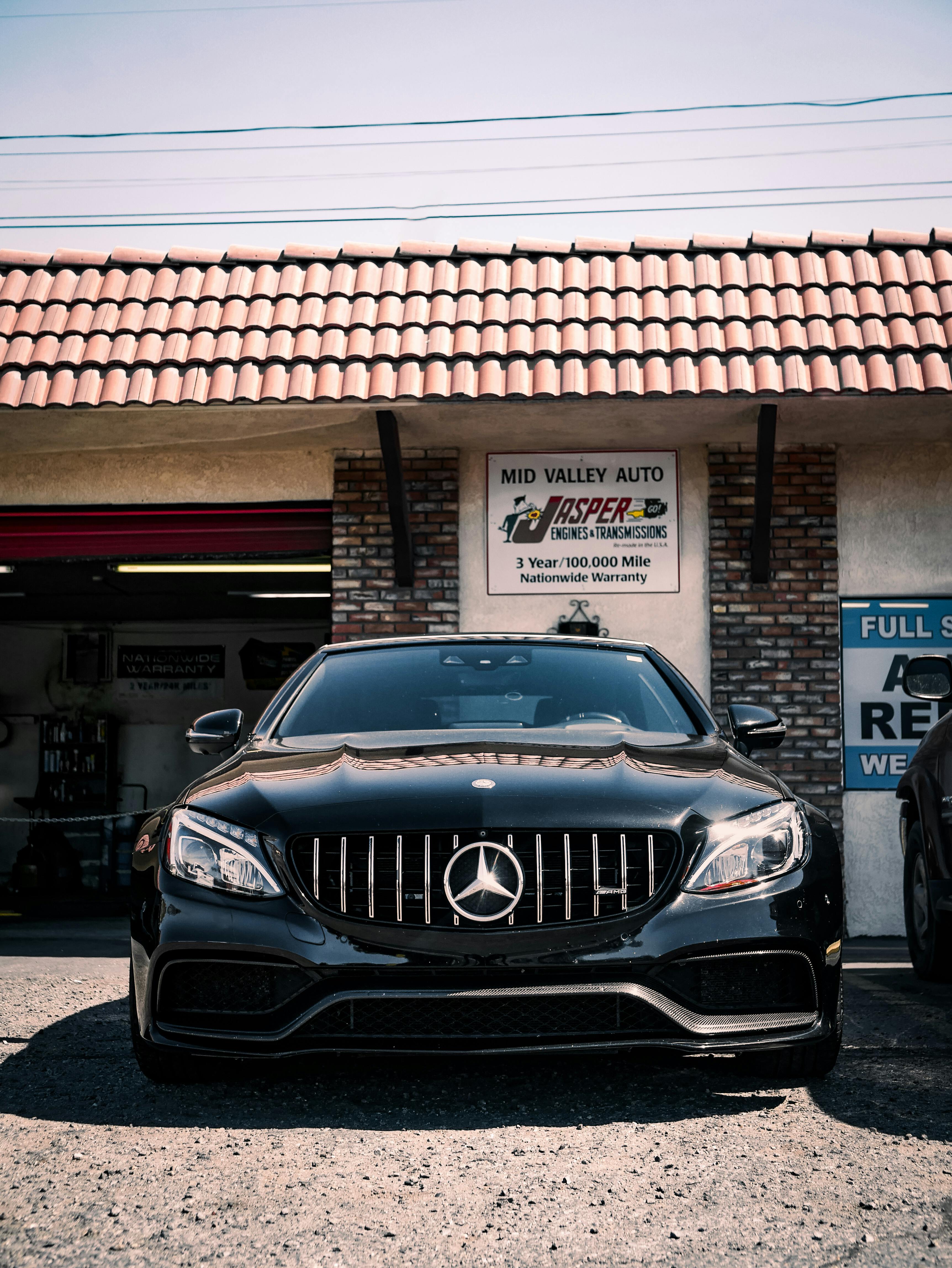 3448x4592 Black Mercedes Benz C Class · Free