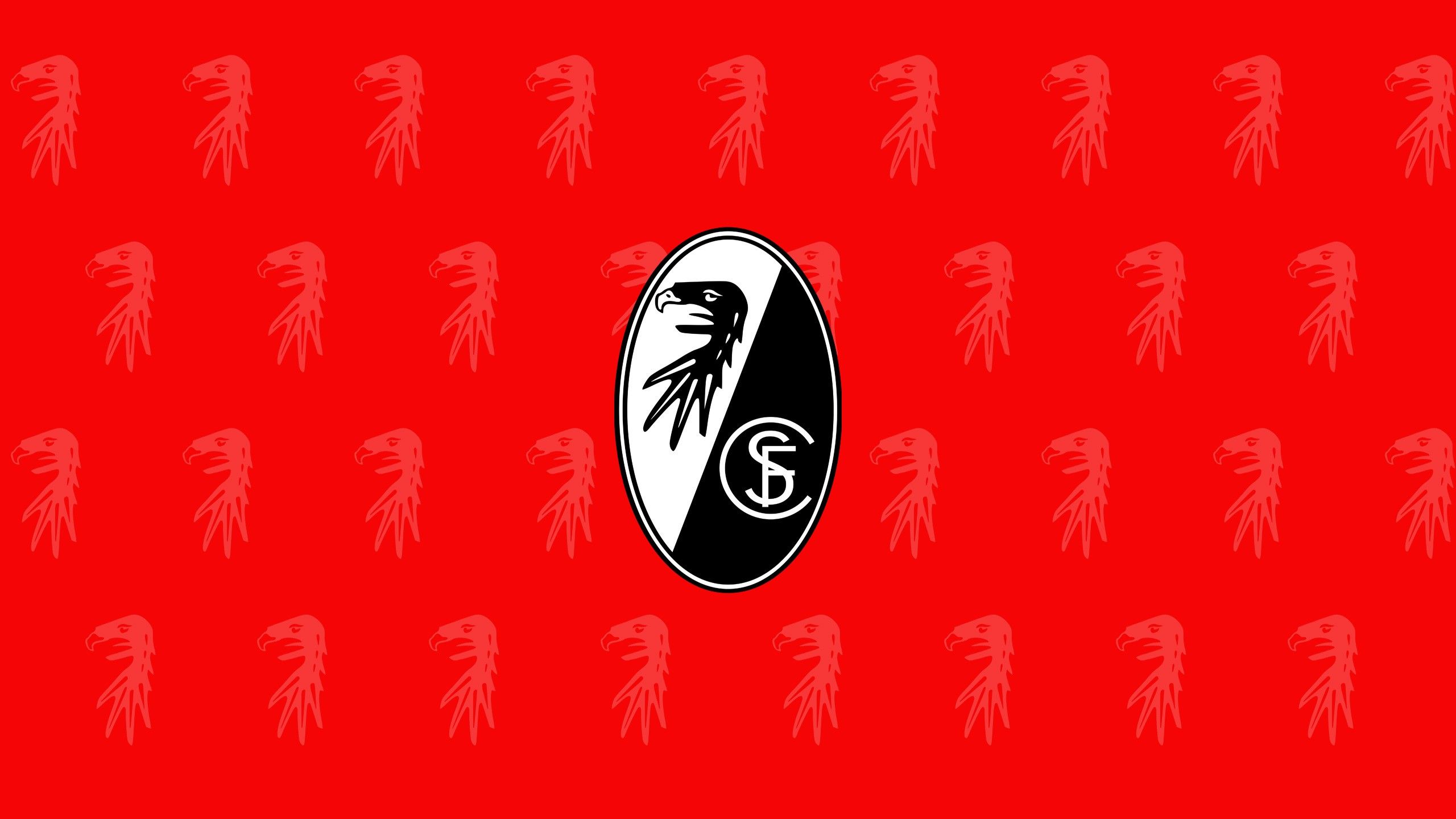 2560x1440 Emblem Logo Soccer HD SC Freiburg Wallpaper