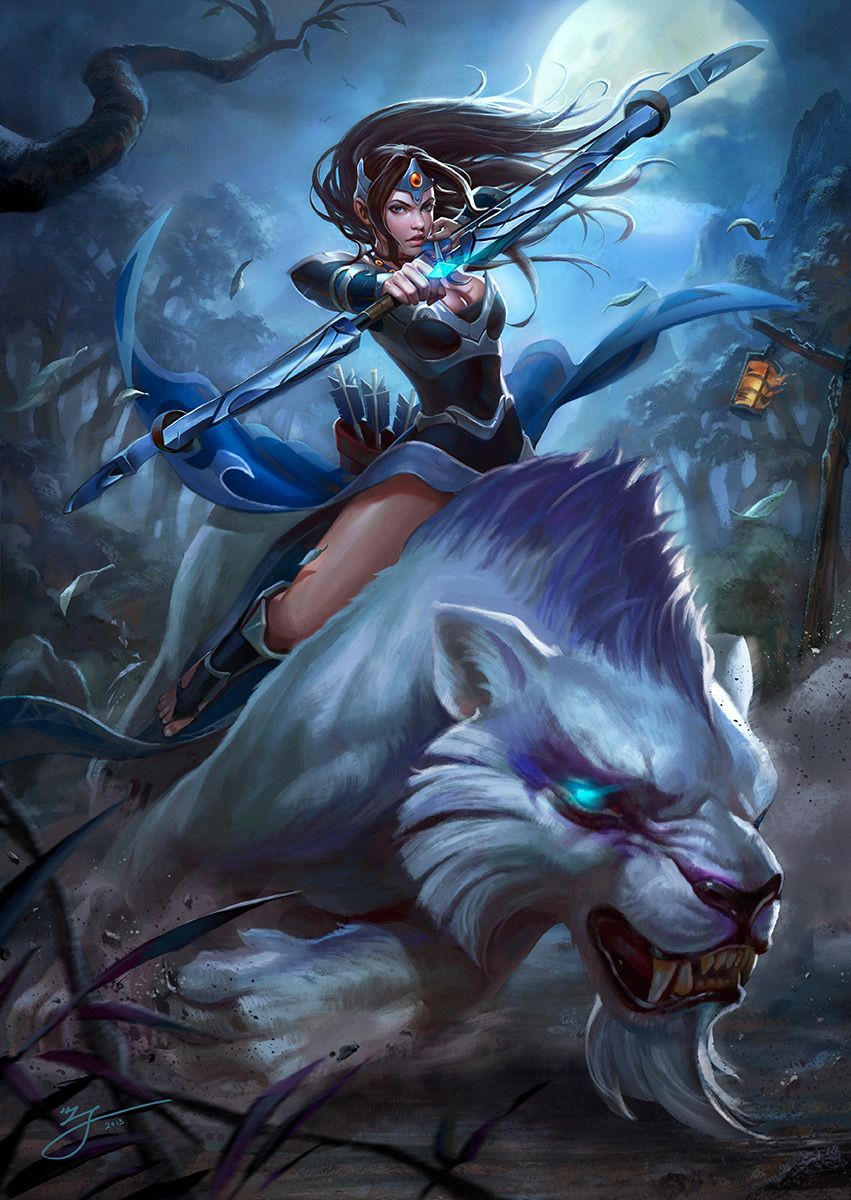 851x1200 Video Game Art: DOTA 2