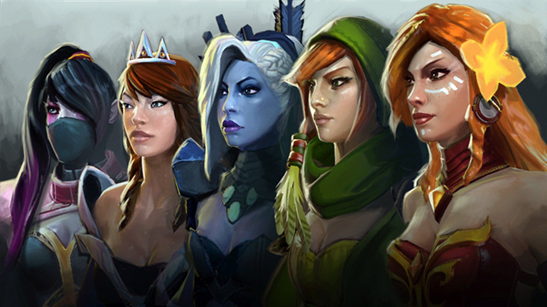 1920x1080 dota, Mirana, Lyralei, The, Windrunner, Games, Girls, Fantasy Wallpaper HD / Desktop and Mobile Background