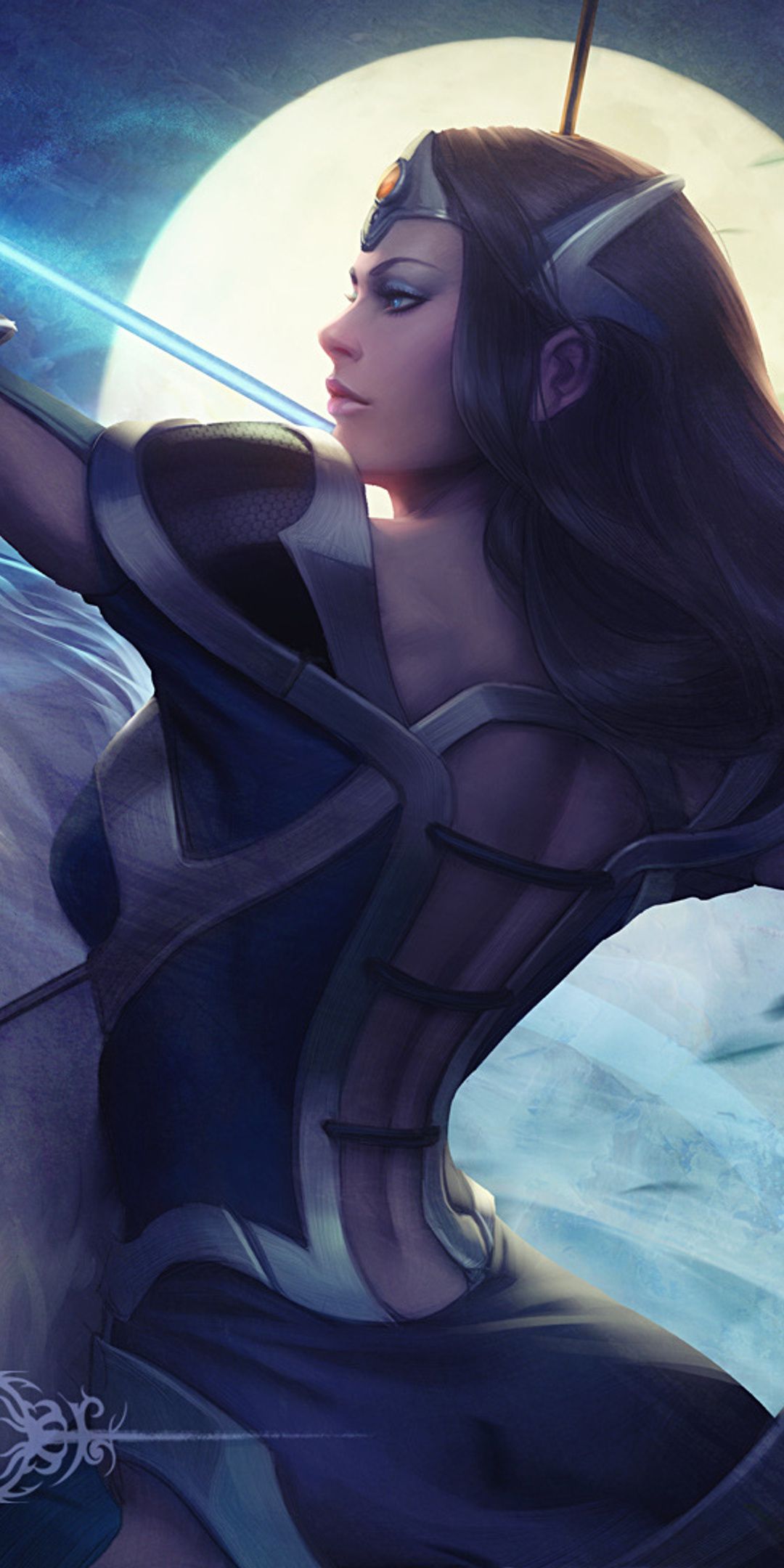 1080x2160 Mirana Dota 2 Artwork One Plus 5T, Honor 7x, Honor view Lg Q6 , HD 4k Wallpaper, Image, Background, Photos and Picture