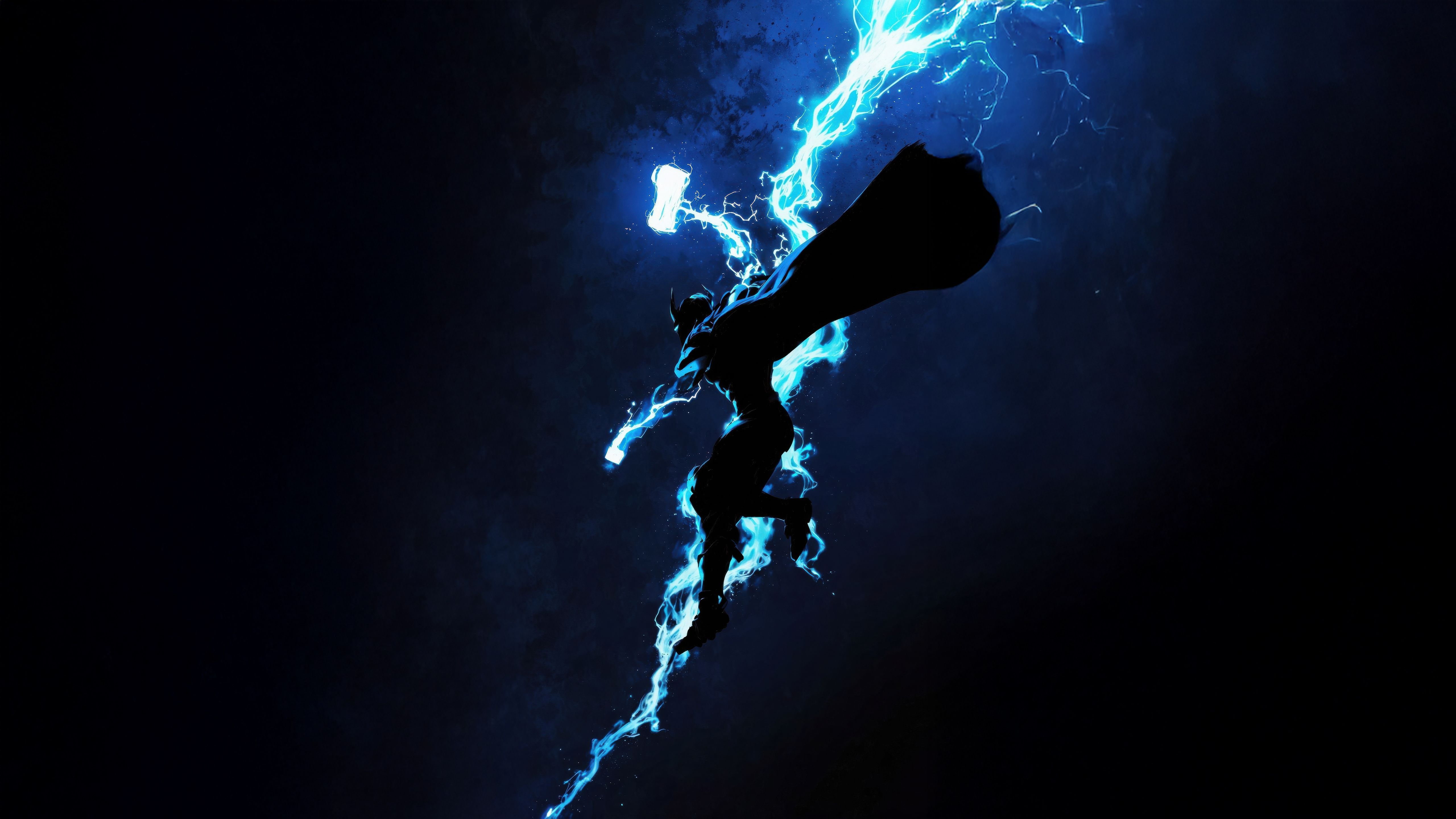 5120x2880 Thor Mighty Aura Wallpaper, HD Superheroes Wallpaper, 4k Wallpaper, Image, Background, Photos and Picture